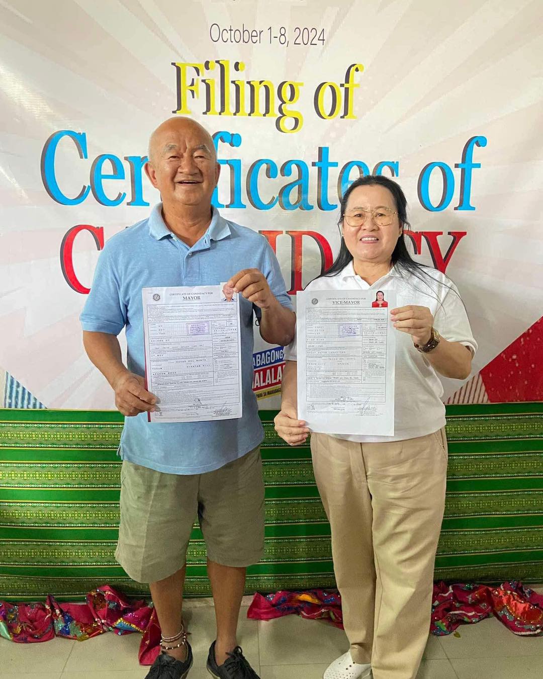 SunStar - Tagum City Mayor Rey Uy and Councilor Ester Angoy will run as ...