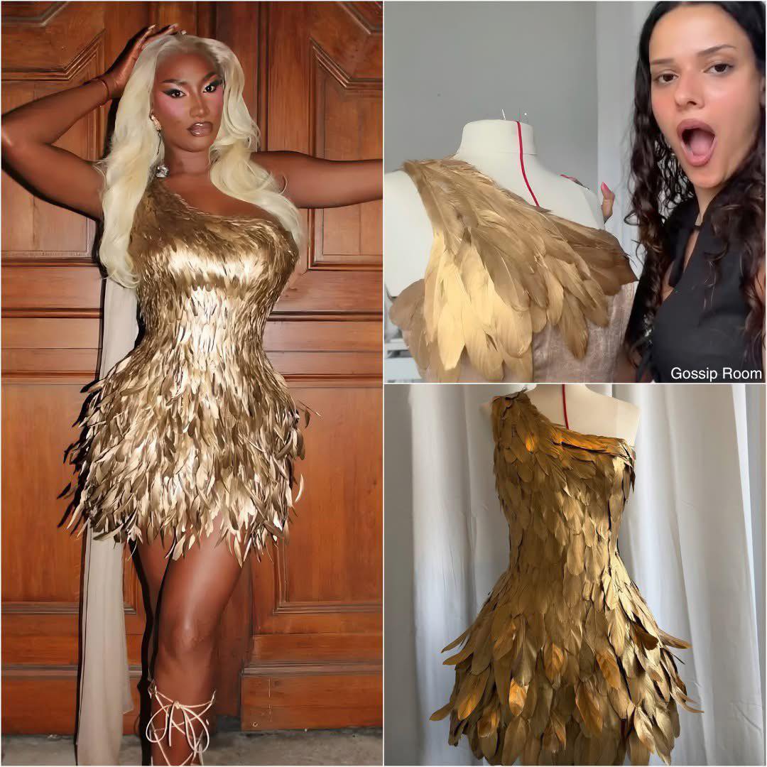 aya nakamura gold dress SHOCKING 🚨 Nadianna Senki, who defines herself as an eco-responsible fashion creator, has recreated the iconic worn by during the opening ceremony of the Paris 2024 Olympic Games Web Collection: Over 194