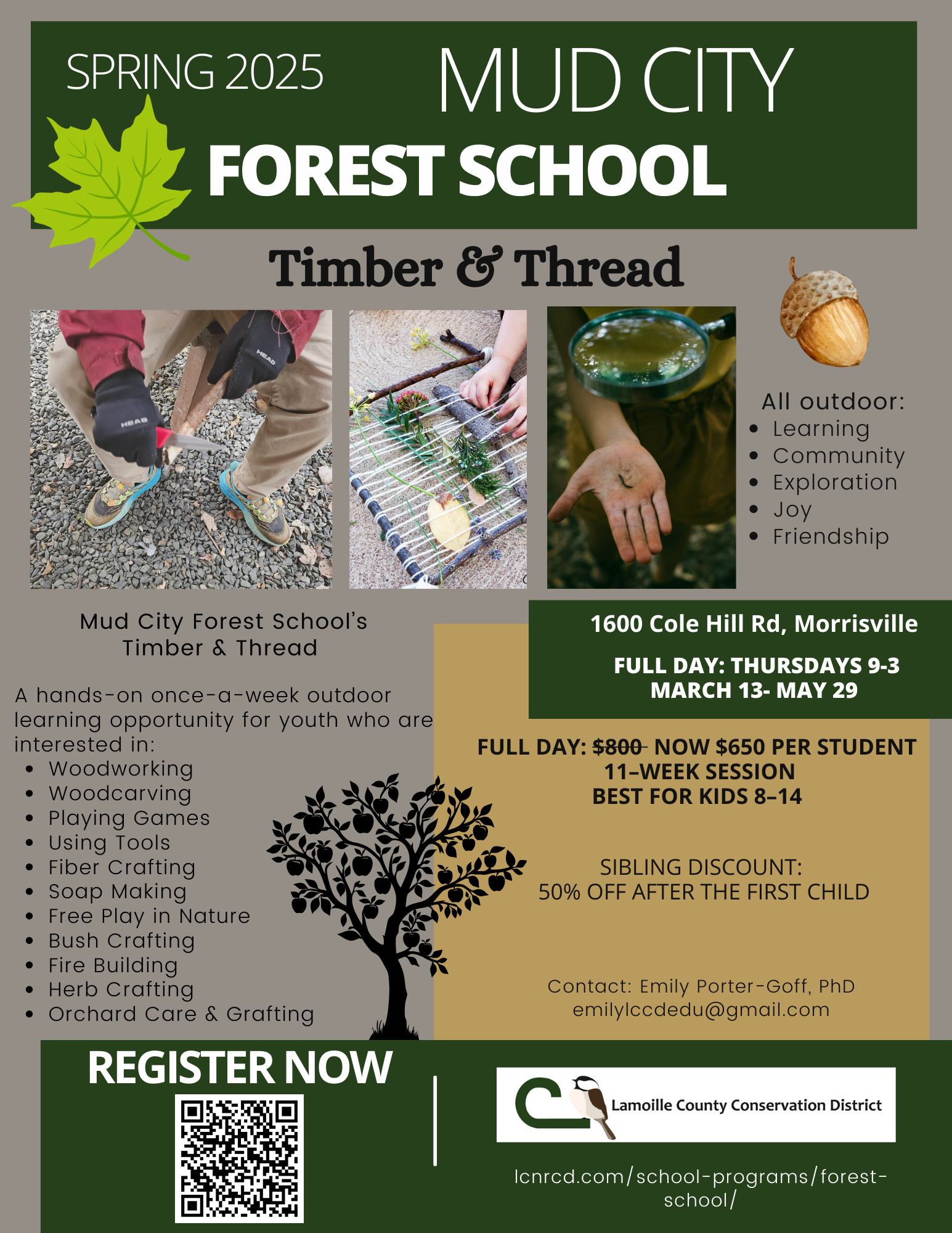 Lamoille County Conservation District and Nature Center - Mud City ...