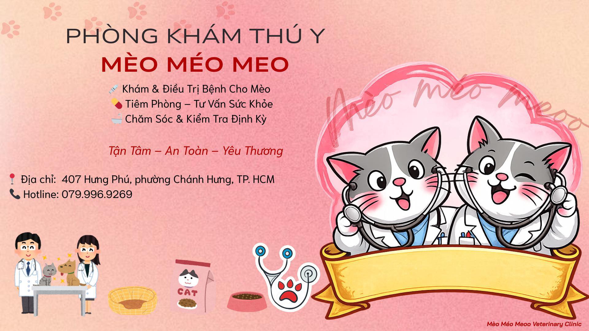 MÈO MÉO MEO VET