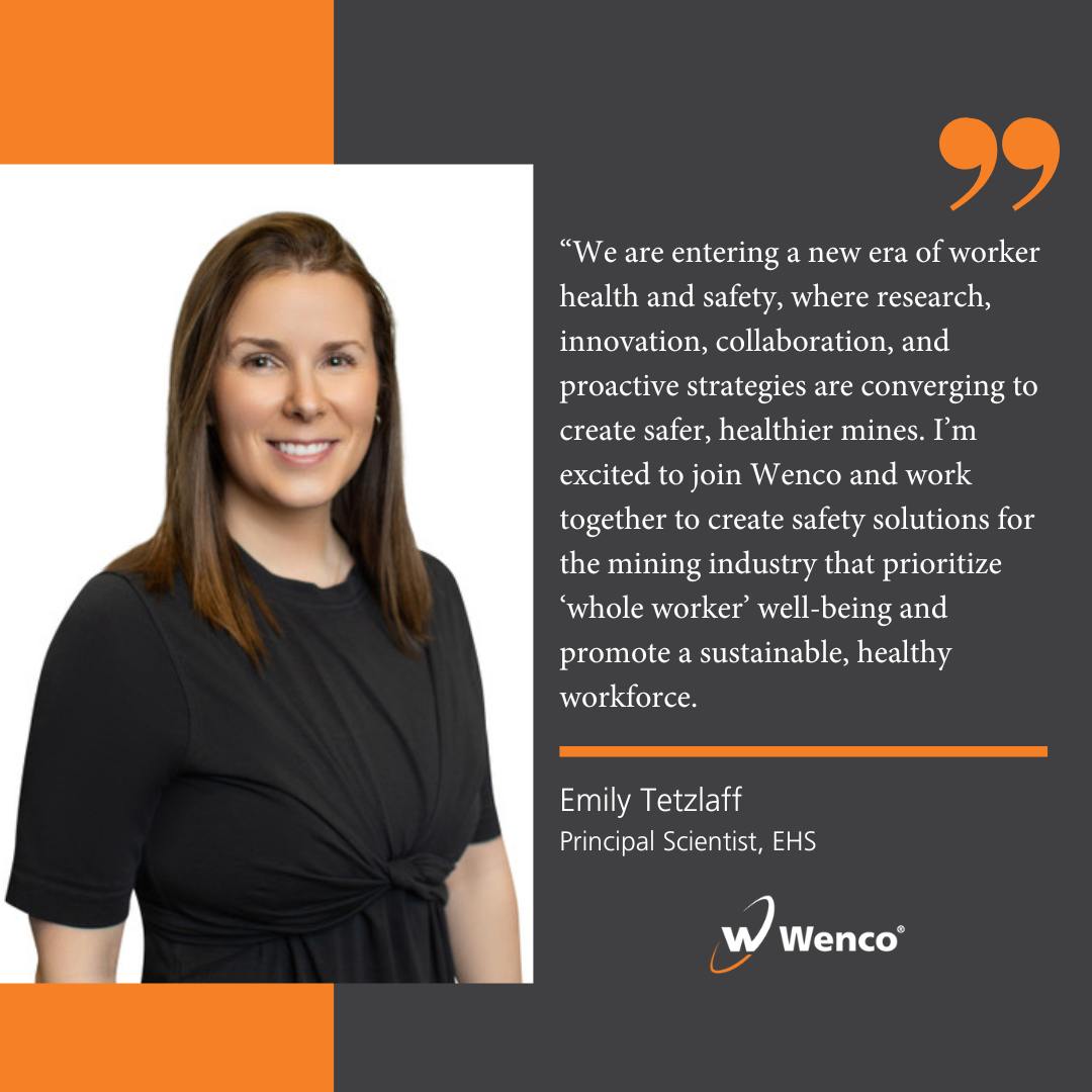Wenco International Mining Systems - We are pleased to announce Dr ...
