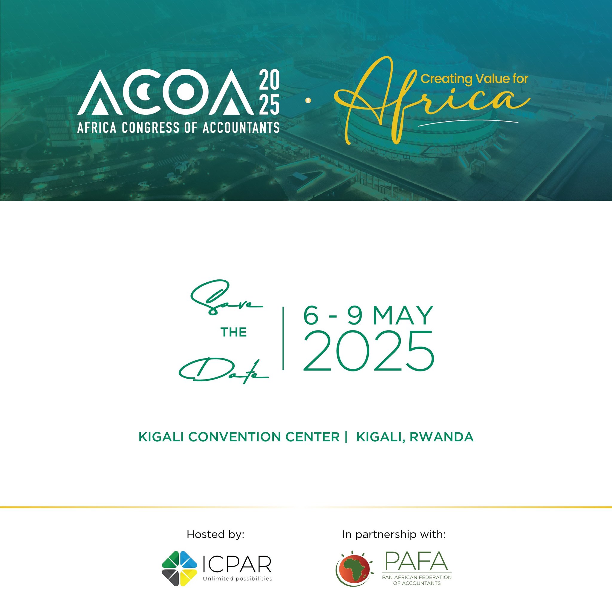 ICPAU - ACOA 2025 in Kigali, Rwanda promises to be the... | Facebook