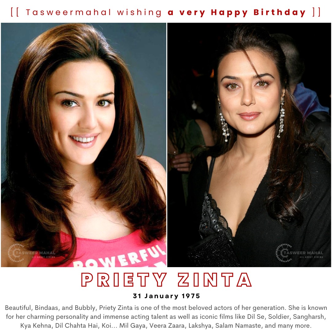 Tasweermahal.com - Happy Birthday Preity G Zinta Beautiful, Bindaas ...