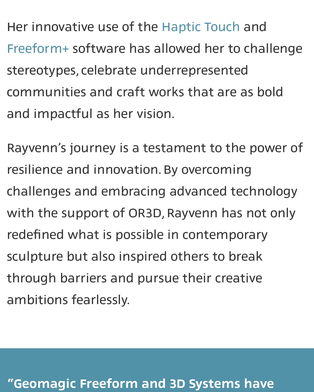 Rayvenn Shaleigha D’Clark Art