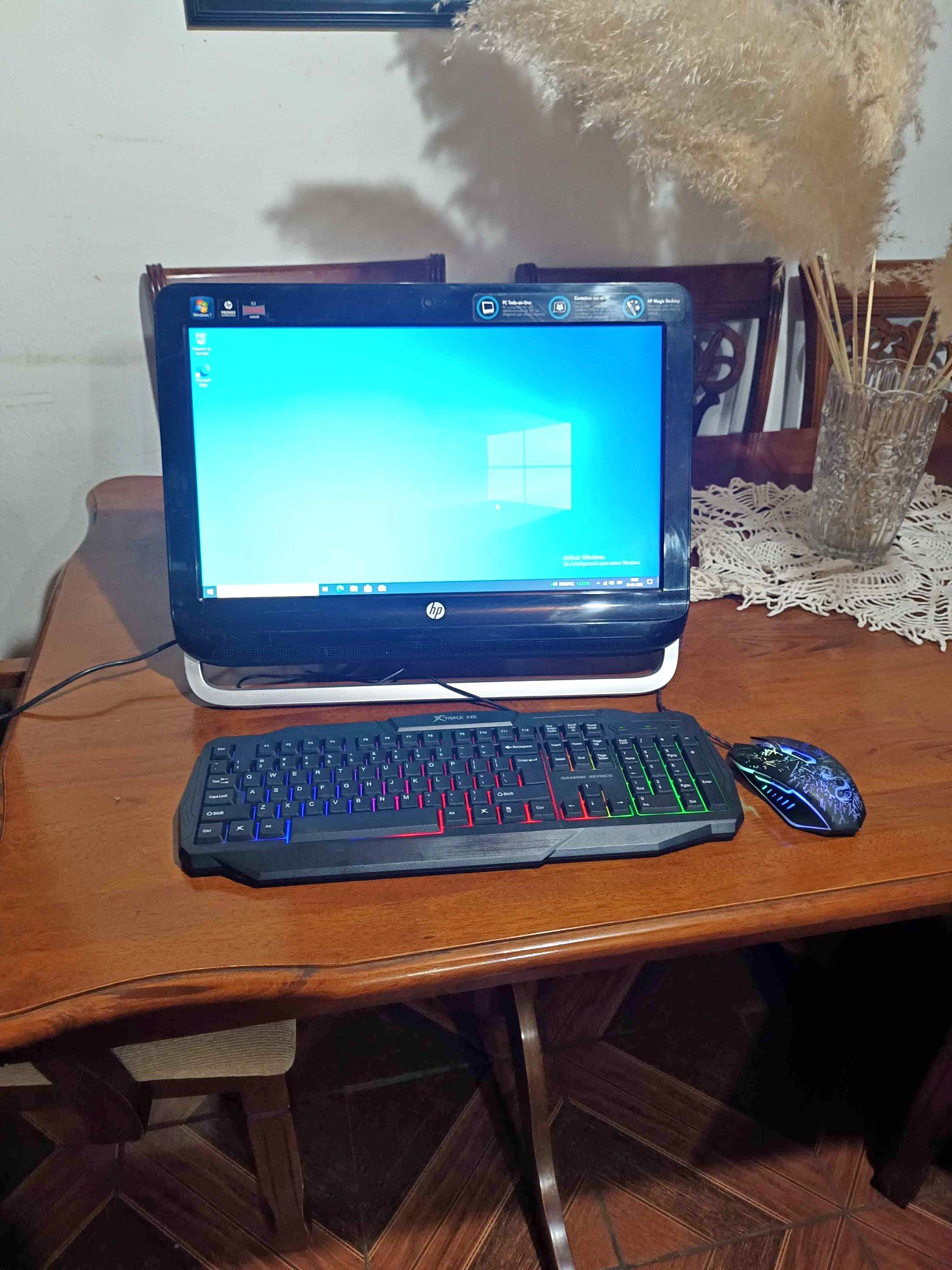 Computadora Core i7 7th 16Gb 240ssd + pantalla led 24” Teclado mouse ...