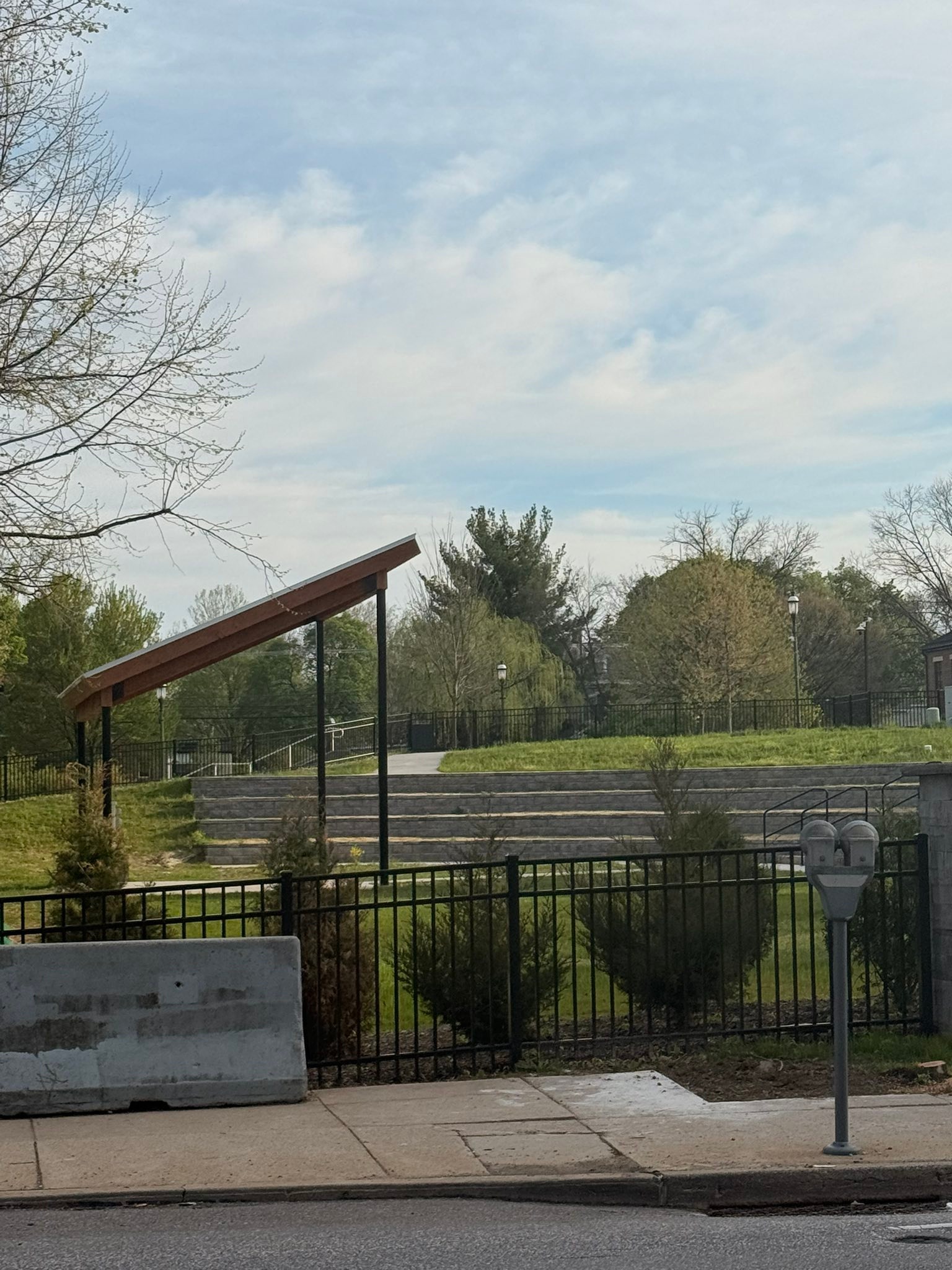 Took a stroll down to the Spring Street Amphitheater this morning