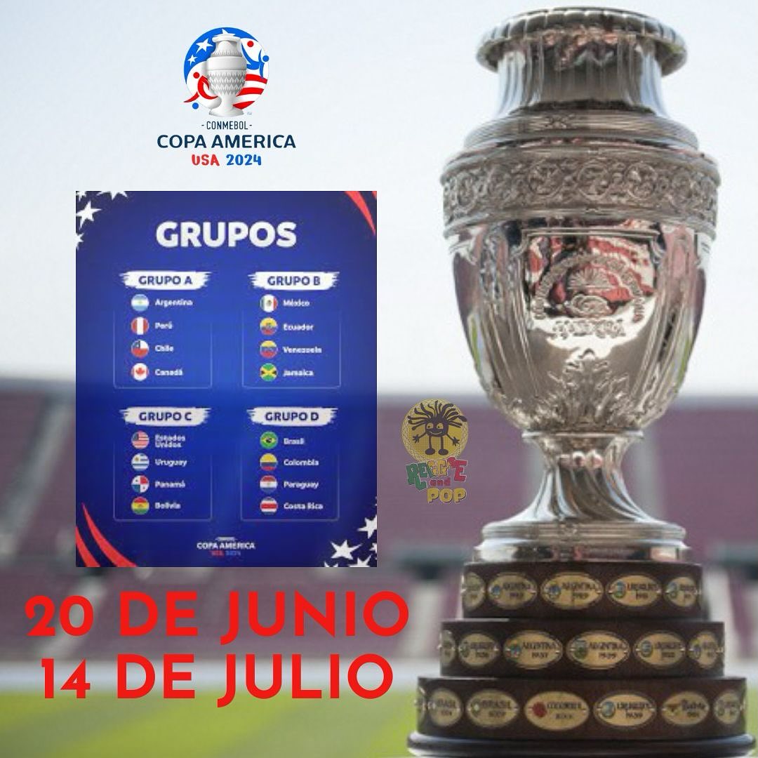 Reggae - La Copa América 2024 será la 48.ª edición de este torneo, la ...