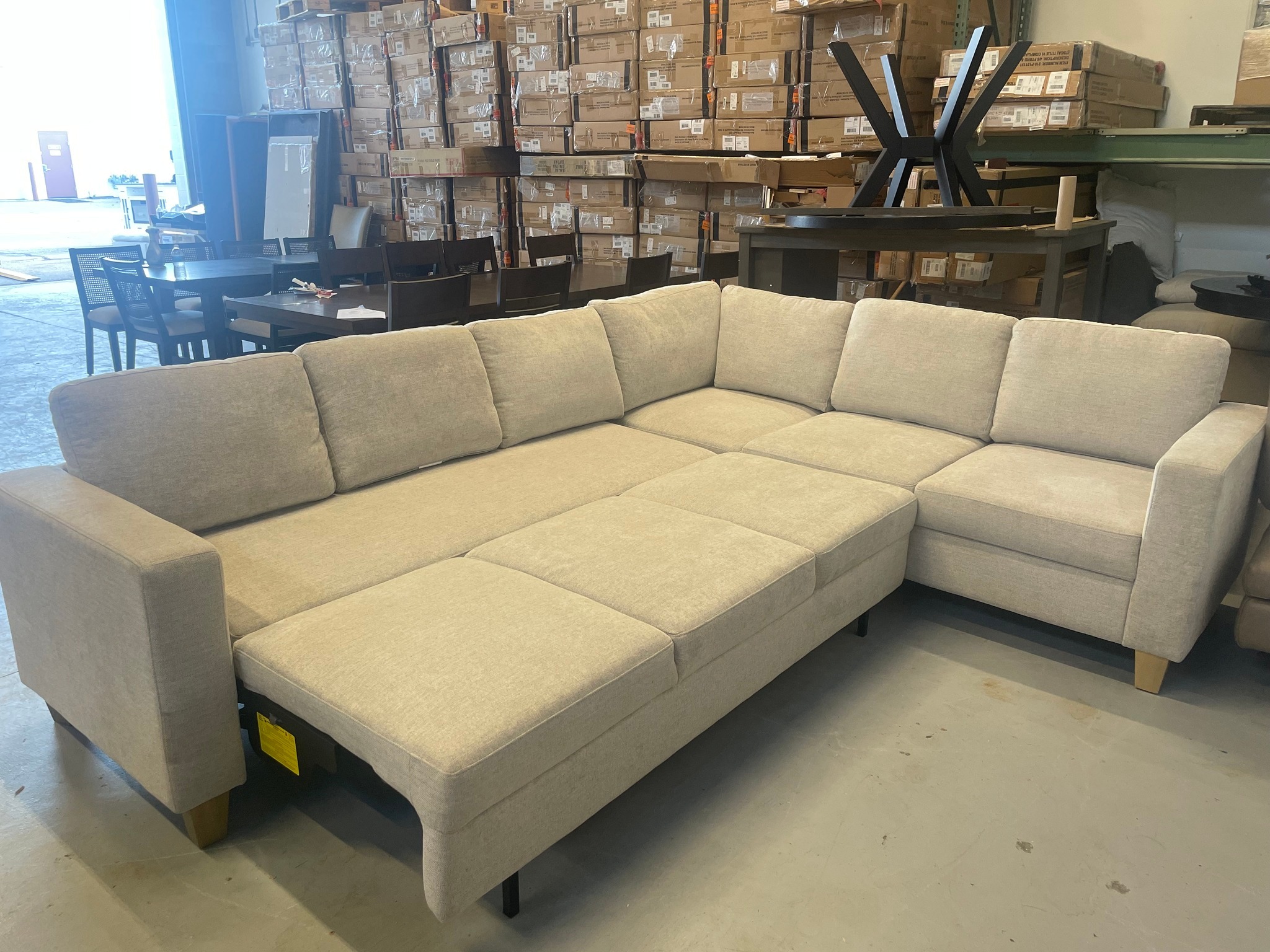 Best HD Pictures about  Thomasville Dillard Fabric Convertible Sleeper Sectional  with No AI Images