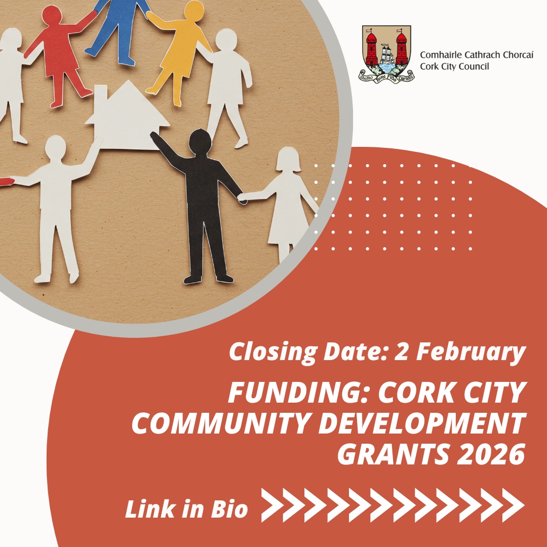 Community Development Grants 2026... - Cork City Partnership | Facebook