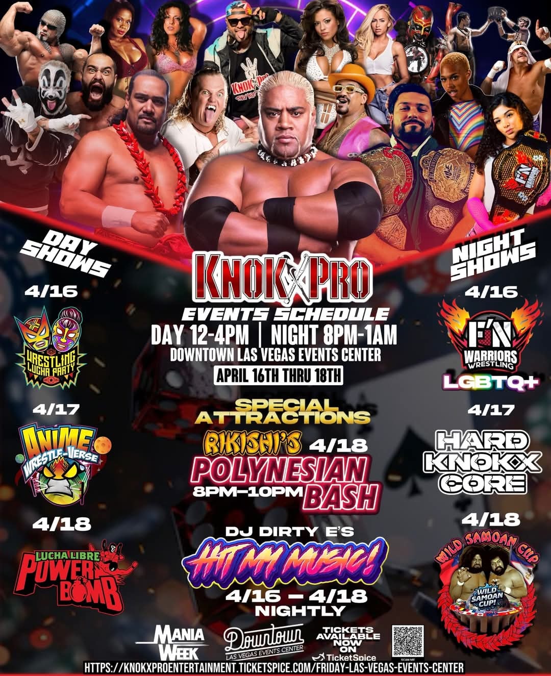 MANIA CLUB | Come check out these Events starting today held by KnokX ...
