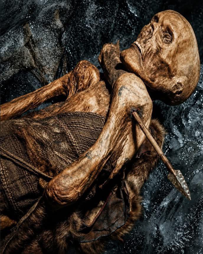In September 1991, two German hikers discovered a dead body so old