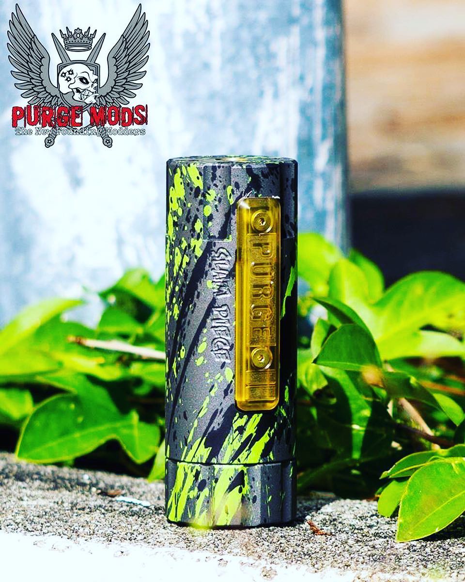 PURGE MODS SLAM PIECE BLACK PLAGUE Vapor - ???Purge Mods Slam 