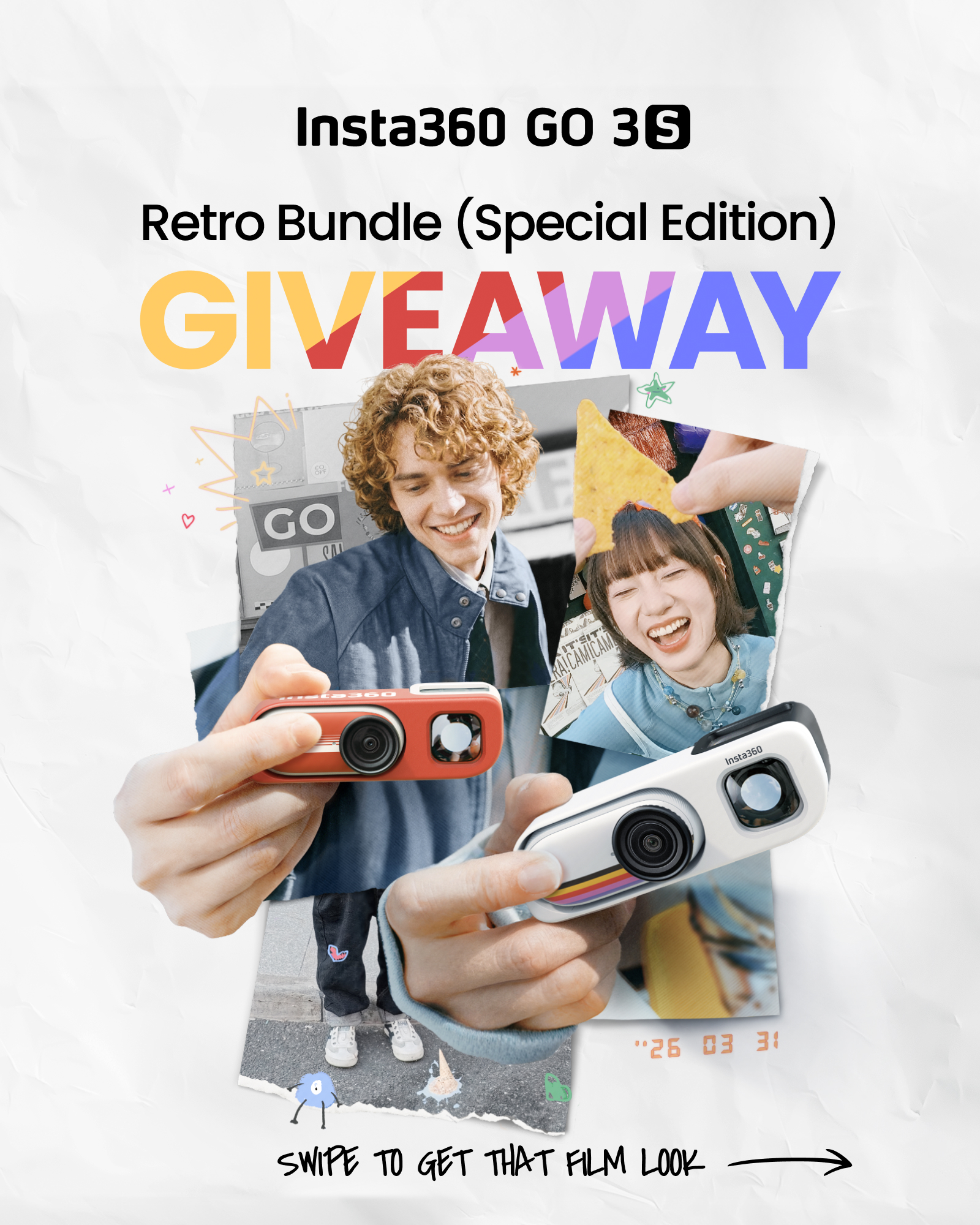 GIVEAWAY ? Meet your new street camera. Everything you didn