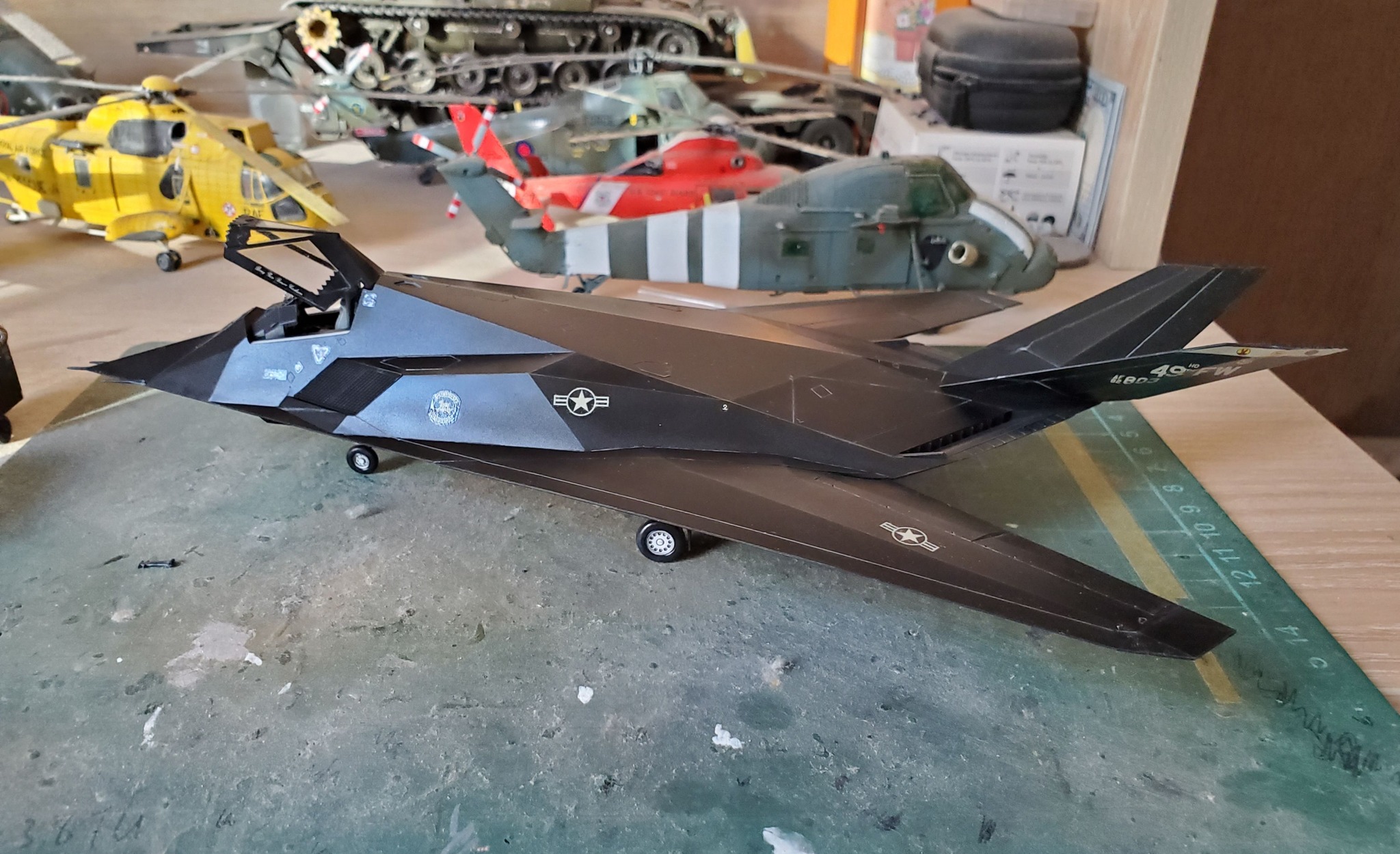 F-117A NIGHTHAWK 49th Fighter Wing Commander's Aircraft Holloman
