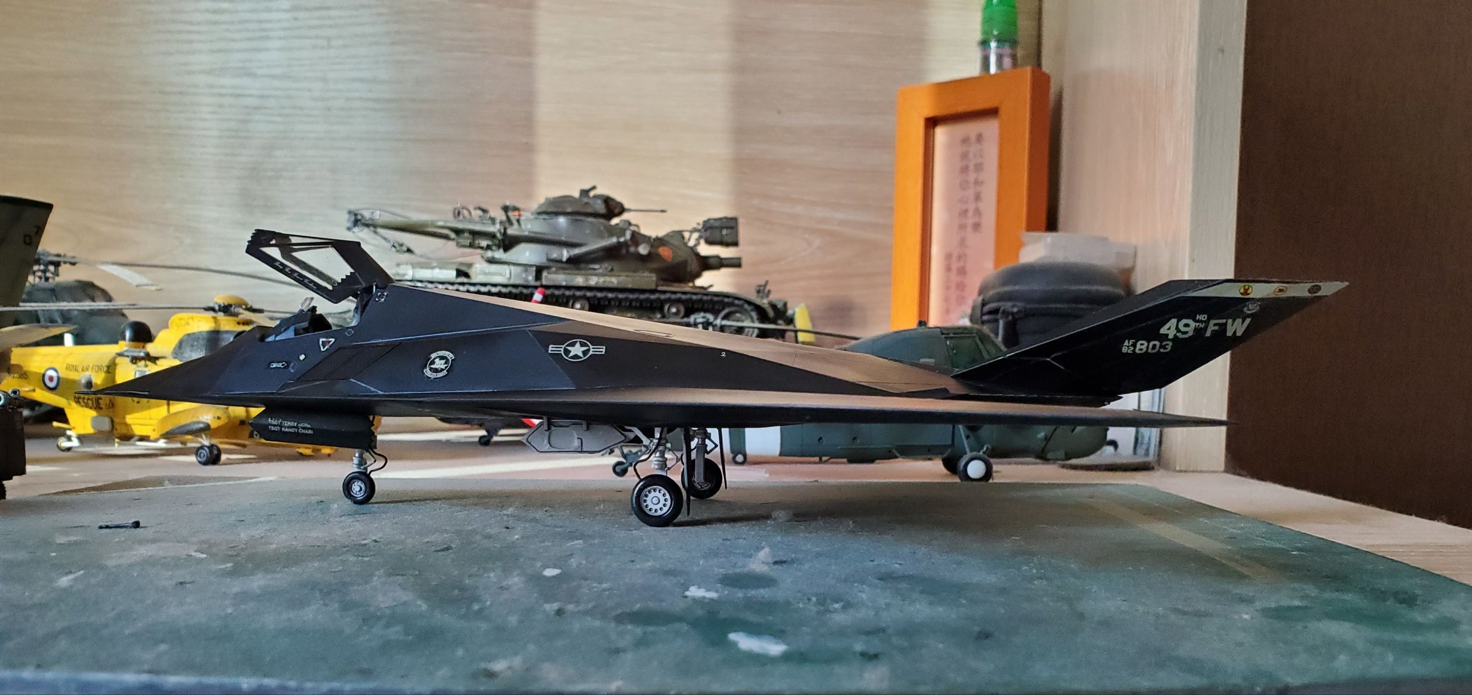 F-117A NIGHTHAWK 49th Fighter Wing Commander's Aircraft Holloman