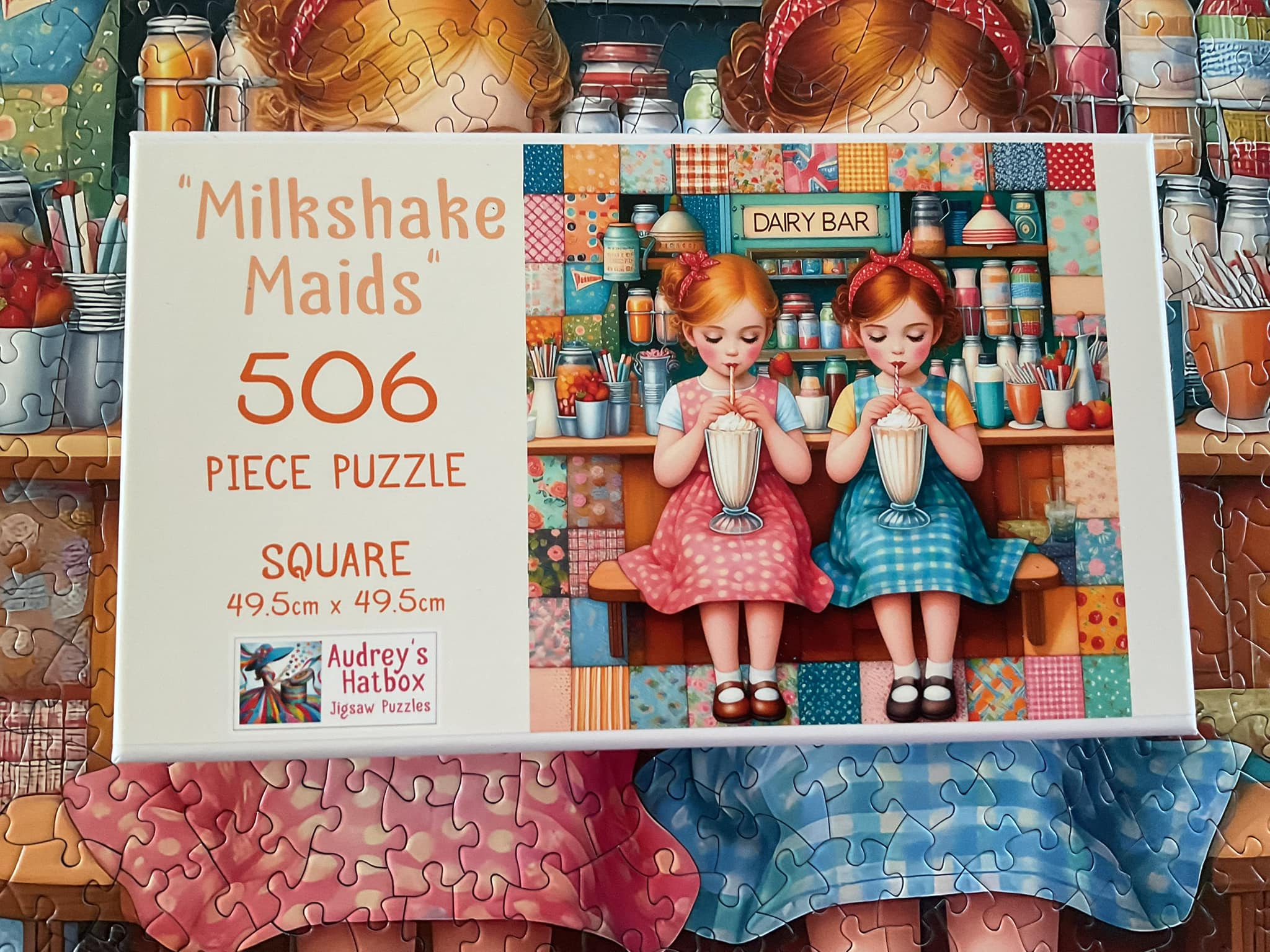 Genuine Fred 'How To Greet Someone' 500 Piece Puzzle By Mary Kate McDevitt - Artist Series