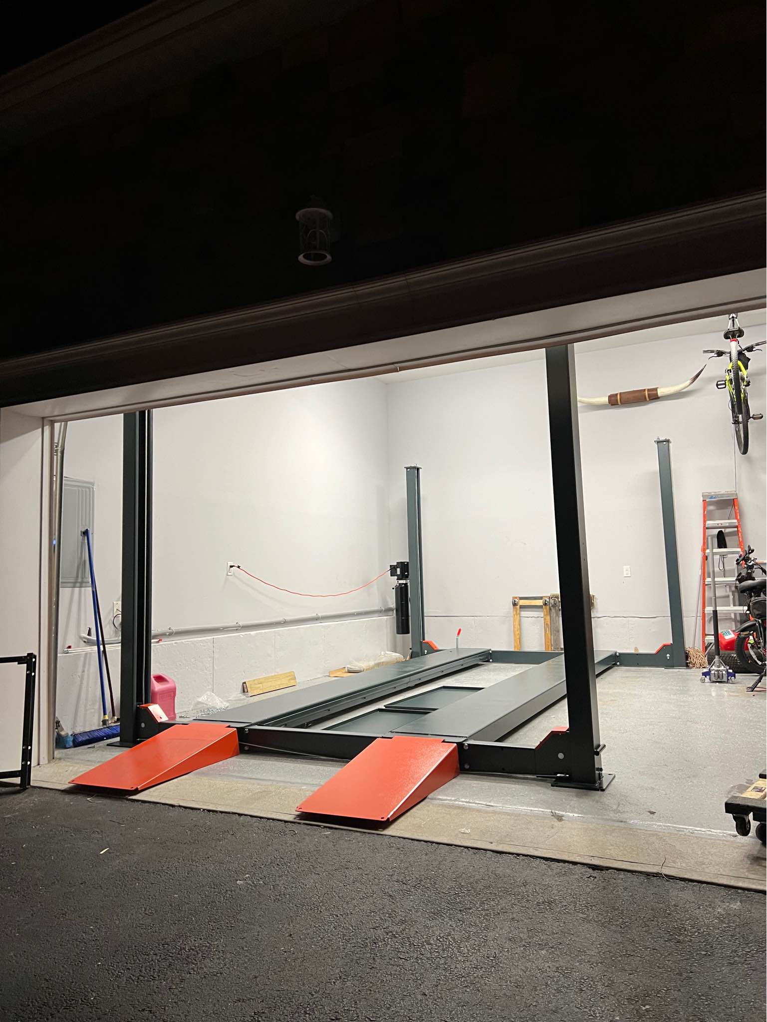 4 Post 11,000lbs Extra Tall Lift Delivered and Installed - Weight ...