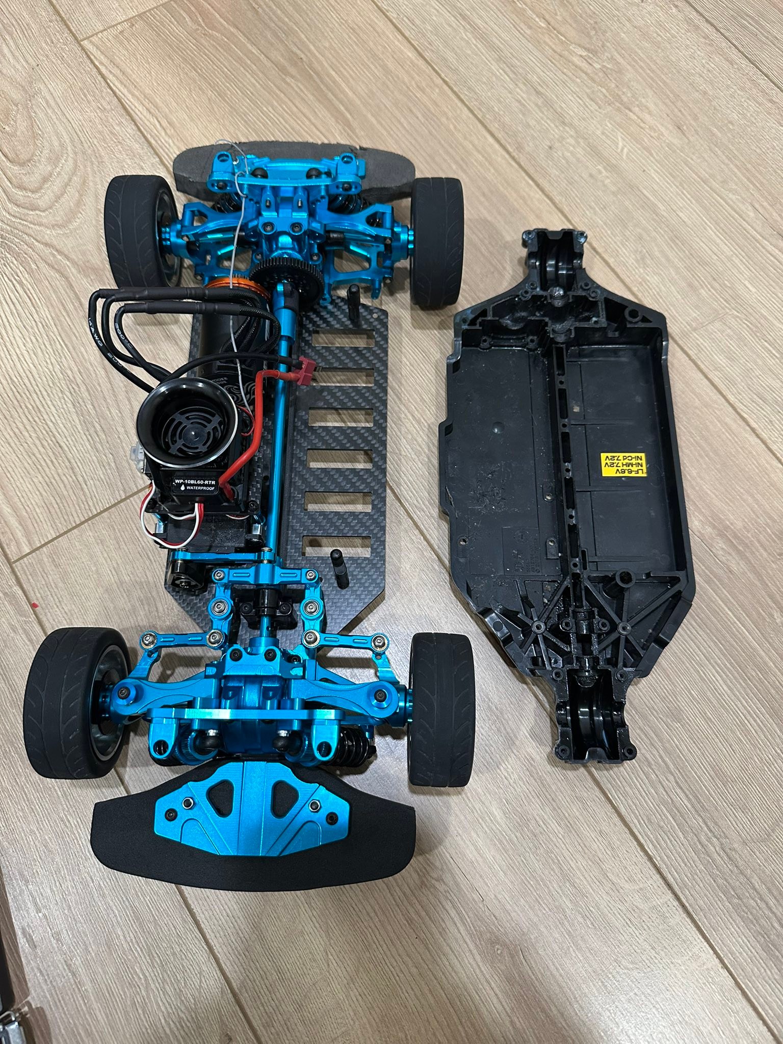 Compatible With Tamiya For TT01 1/10 RCカーアップグレードパーツ 