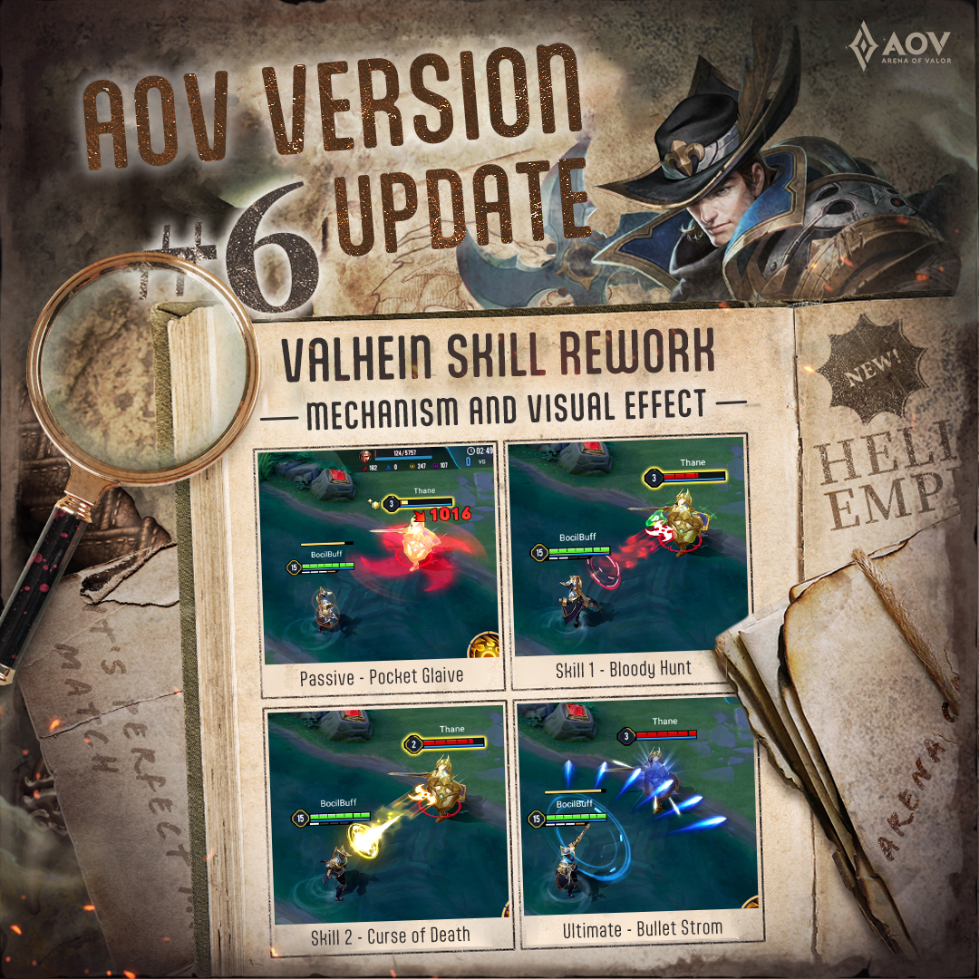 AOV Version Update - Valhein Rework... - Garena AOV Indonesia | Facebook