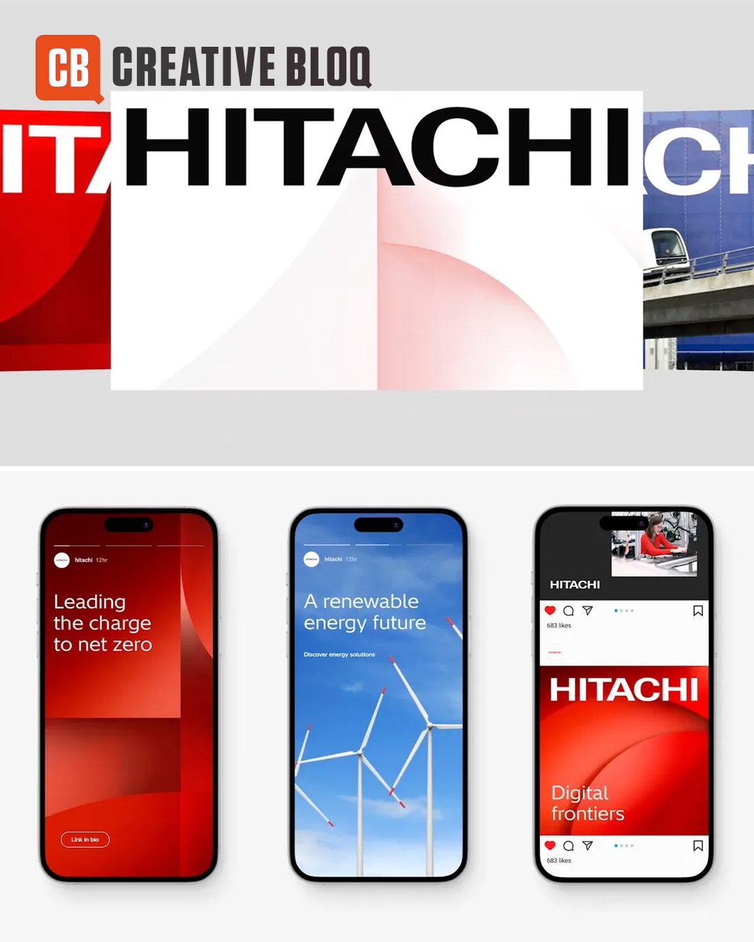 Creative - Hitachi has unveiled a new visual identity that places ...