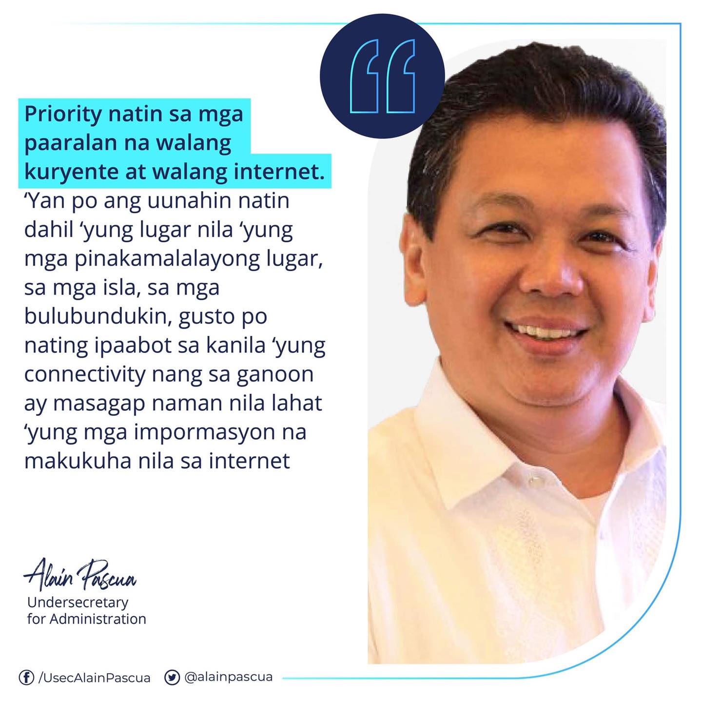 Priority natin ang Last Mile... - DepEd Tayo Davao City