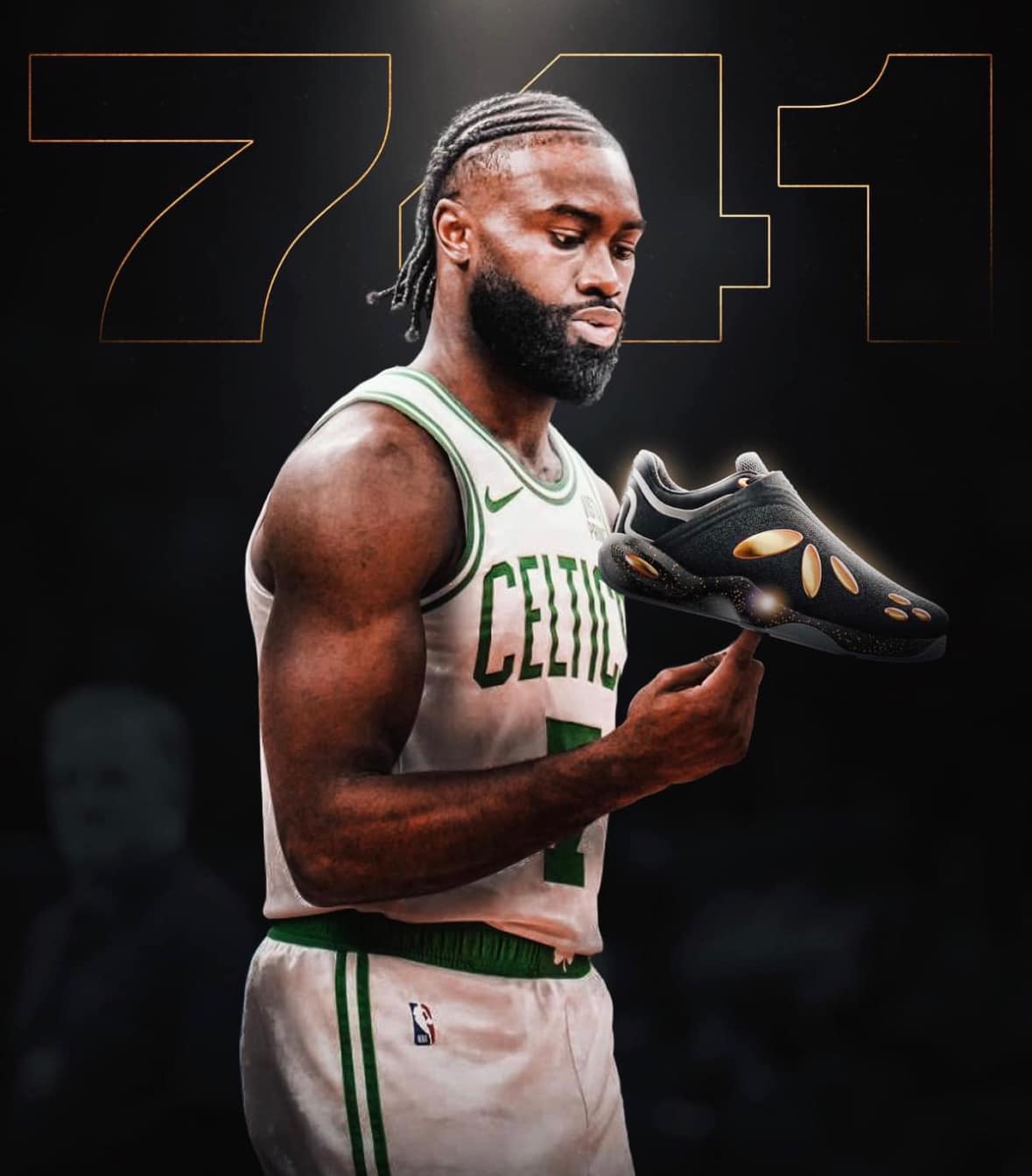 Jaylen Brown laced up his 741 Performance Rover kicks 👀