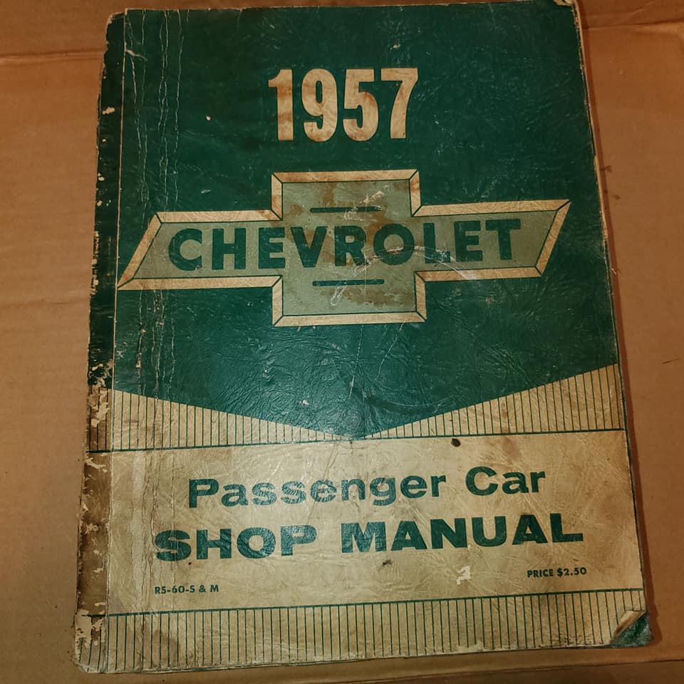 1957 CHEVROLET PASSENGER CAR FACTORY REPAIR SHOP & SERVICE MANUAL - INCLUDING; 150, 210, Bel Air, Nomad, and Station Wagons: Chevrolet