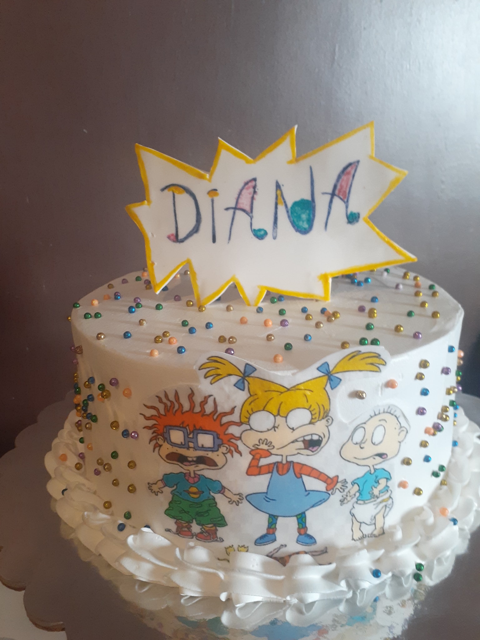 Pastel de los rugrats en oblea... - Reposteria TU Y Yo | Facebook