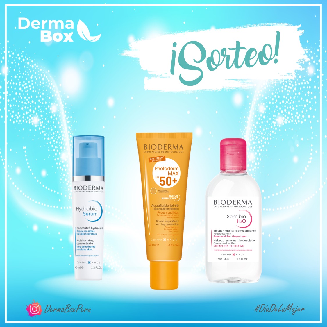 DermaBox - ¡SORTEO POR EL DÍA DE LA MUJER! 💚🤩 BIODERMA... | Facebook