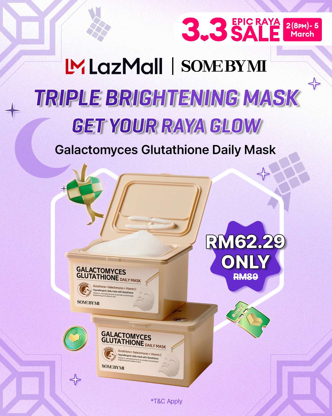 Lazada - Get your Raya Glow with Some By Mi! 👉... | Facebook
