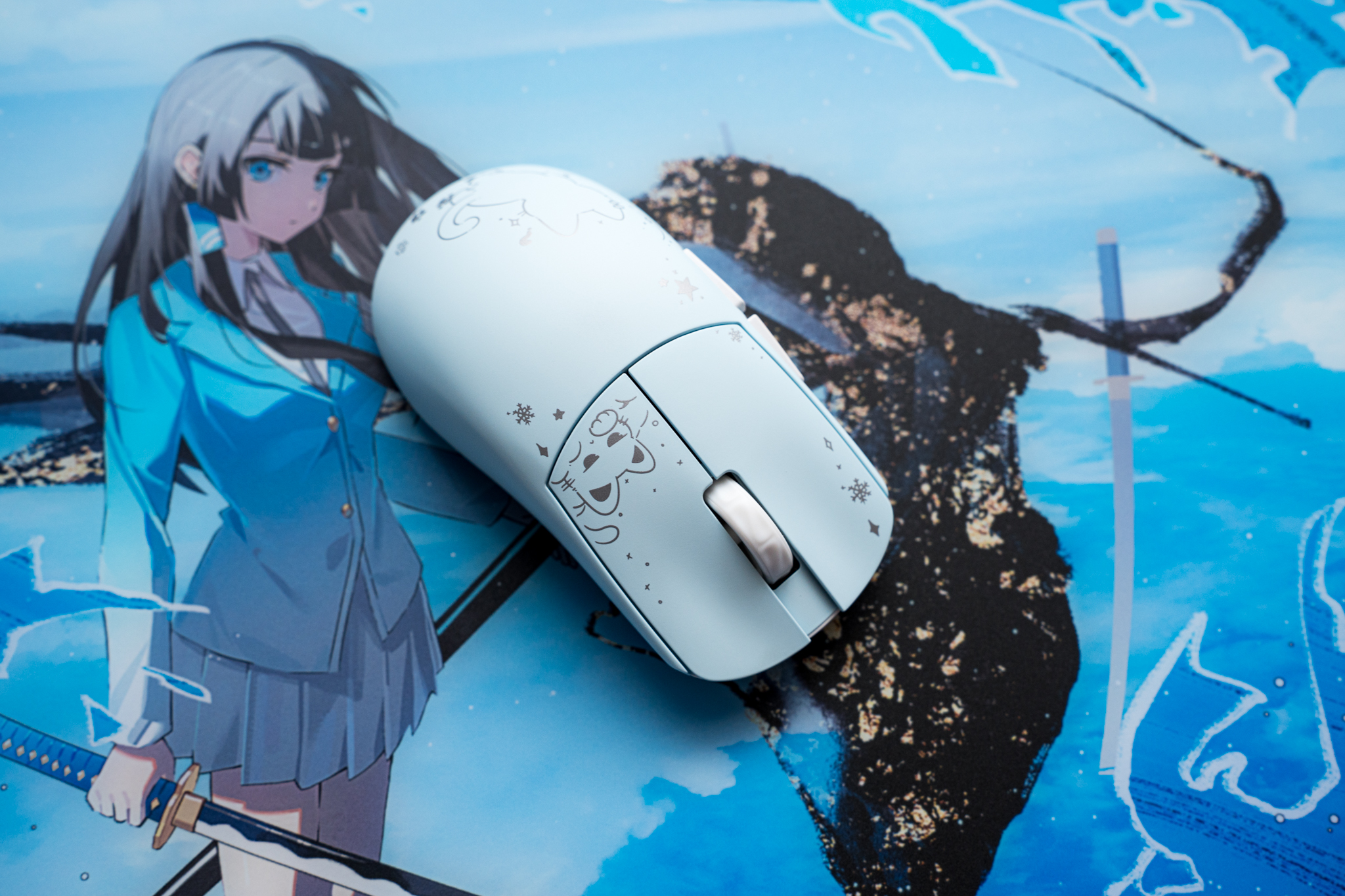 Phong - WLmouse YING Magnesium Blue (Neko) Tất nhiên năm nay 