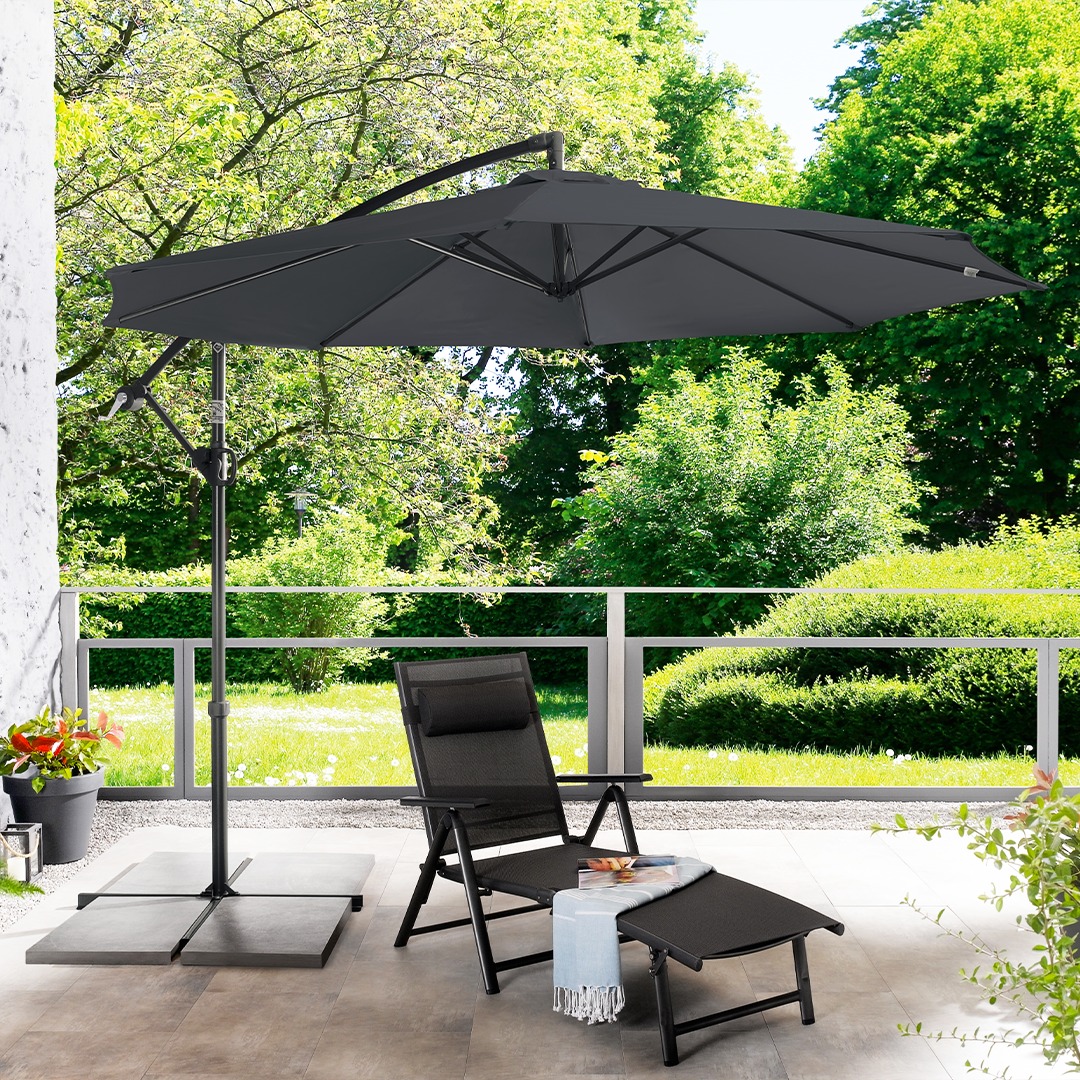 lidl patio umbrella is about to launch garden parasol with solar lights for summer evenings Lidl's LED parasol is perfect