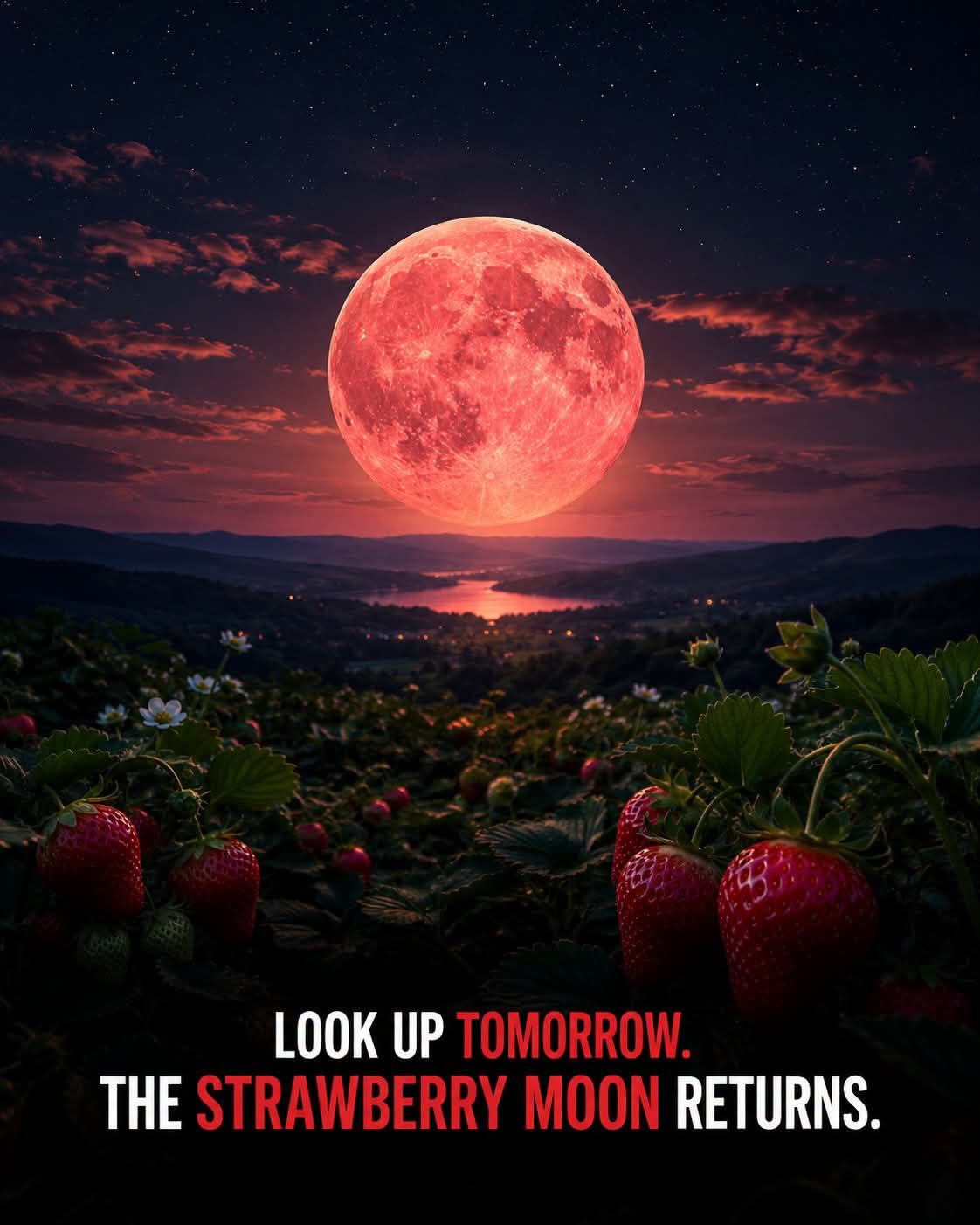 The Strawberry Moon will be visible across Washington tonight on