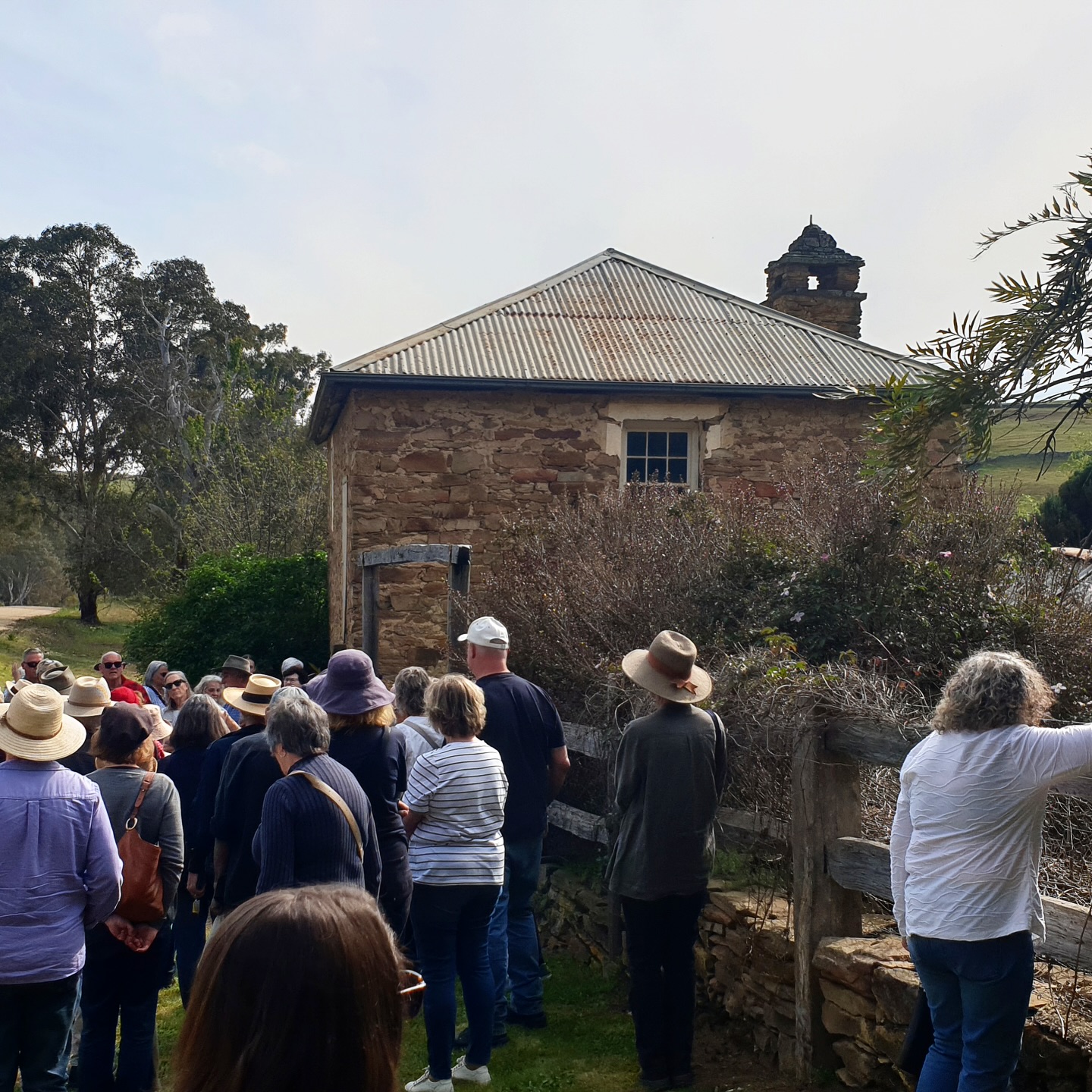 Swiss - The historic stone houses tour in Yandoit was a huge success ...