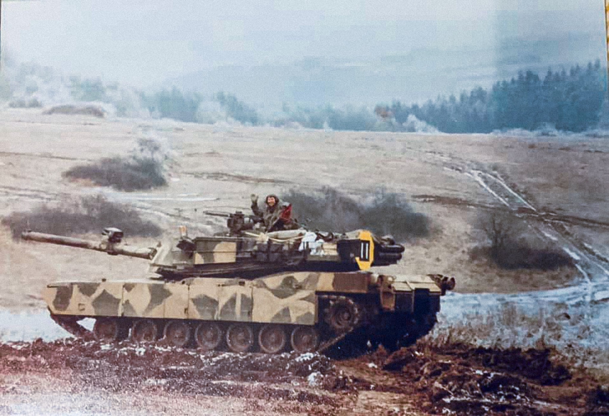 M1 - U.S. Army basic/original M1 Abrams Main Battle Tank from E 