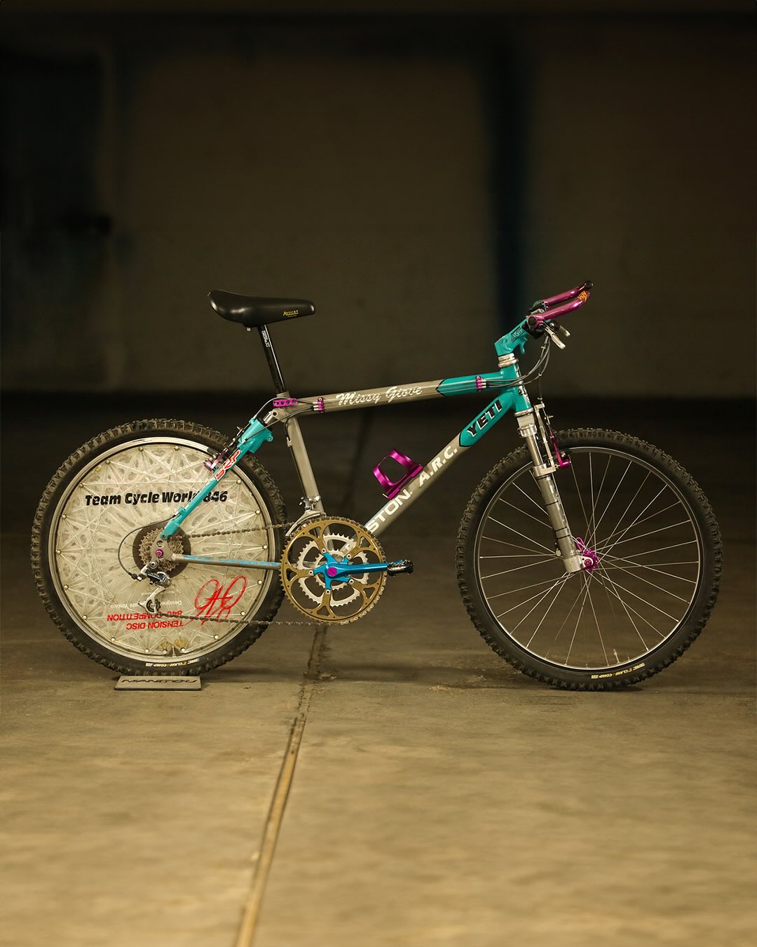 Missy's 1992 YETI ARC AS (custom frame) Mammoth Kamikaze Top Speed