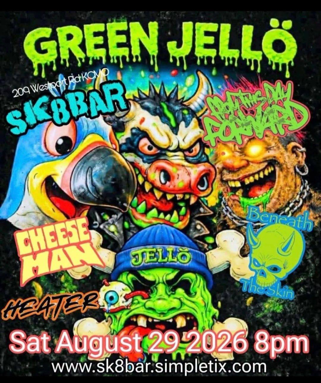 🎸Get ready, Perryville — Green Jellÿ (pronounced Green Jell-O) is