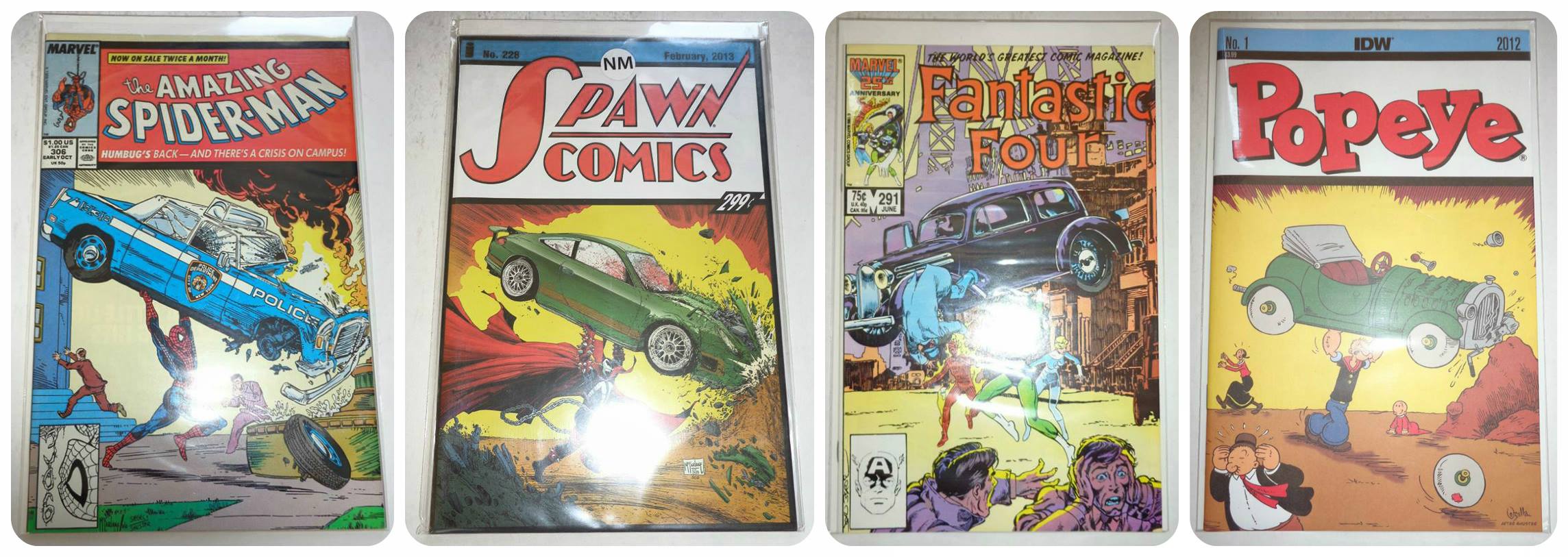 Metal Comic Shop - Otra del jefazo :v Spawn Homage covers Spawn 221 ...