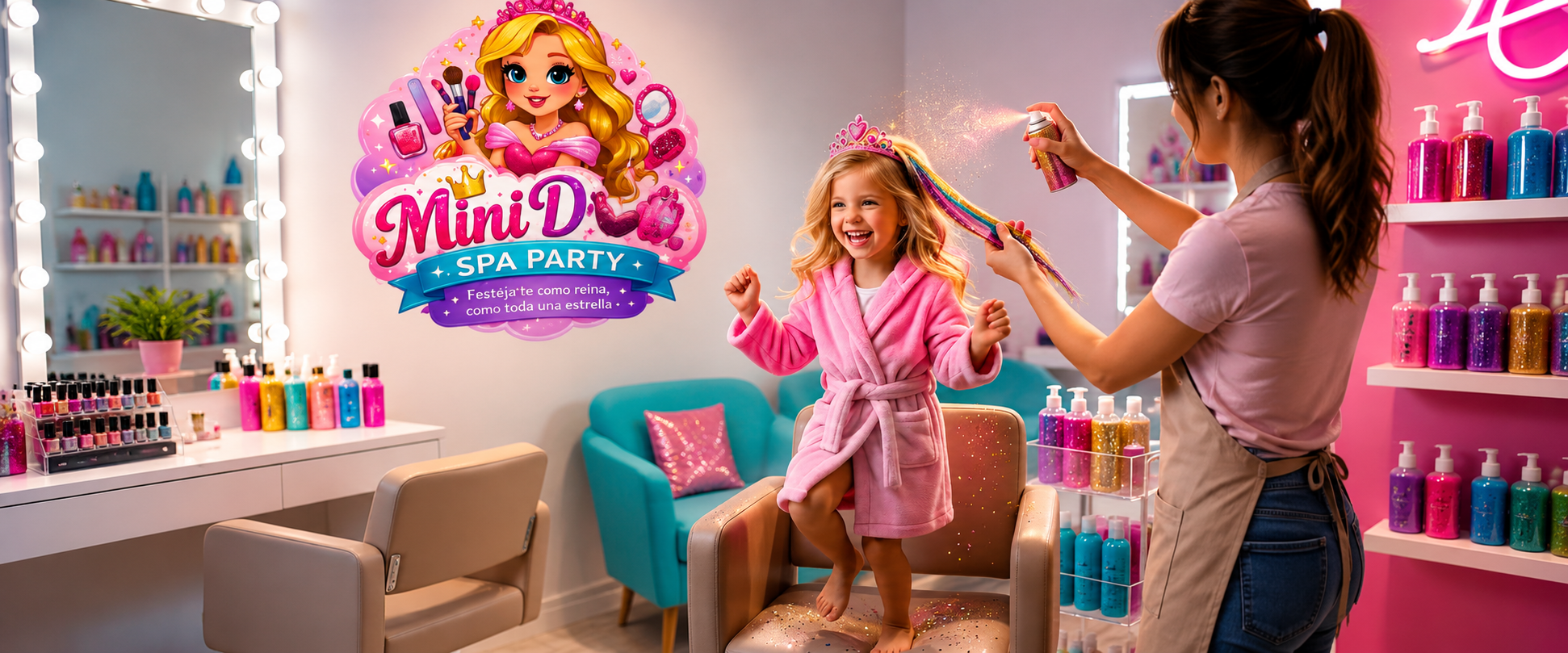 Mini Divas spa party | Reynosa