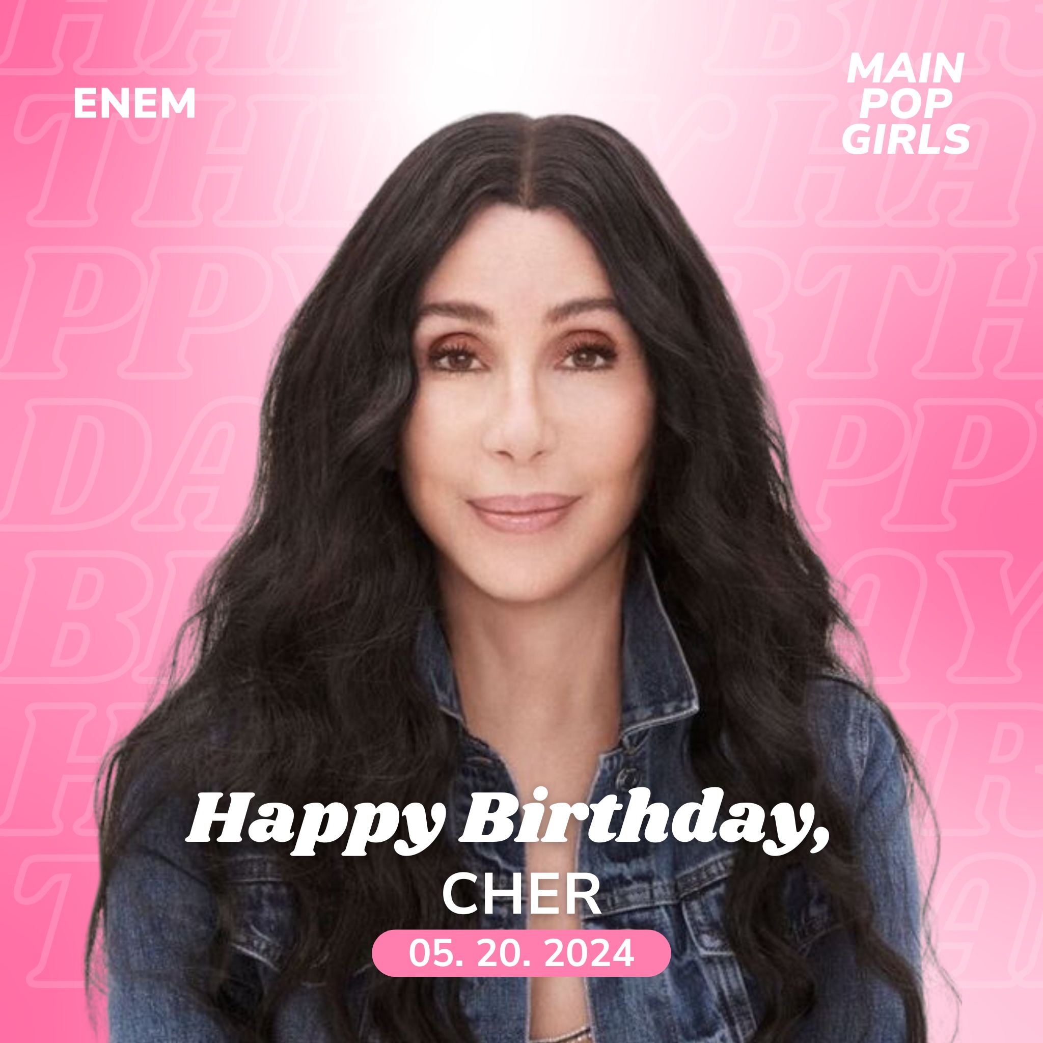 HAPPY BIRTHDAY, CHER! 🥳 The 