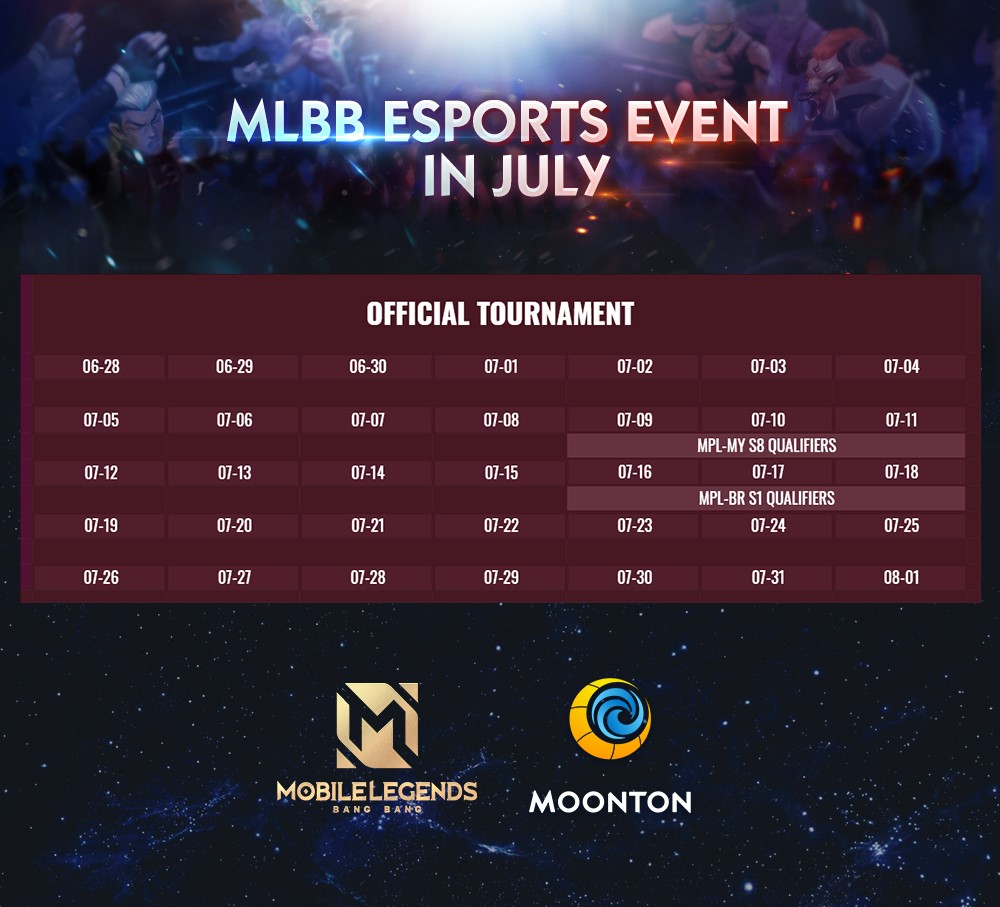 Mobile Legends Esports - Hi! Here are MLBB Esports Events coming in ...