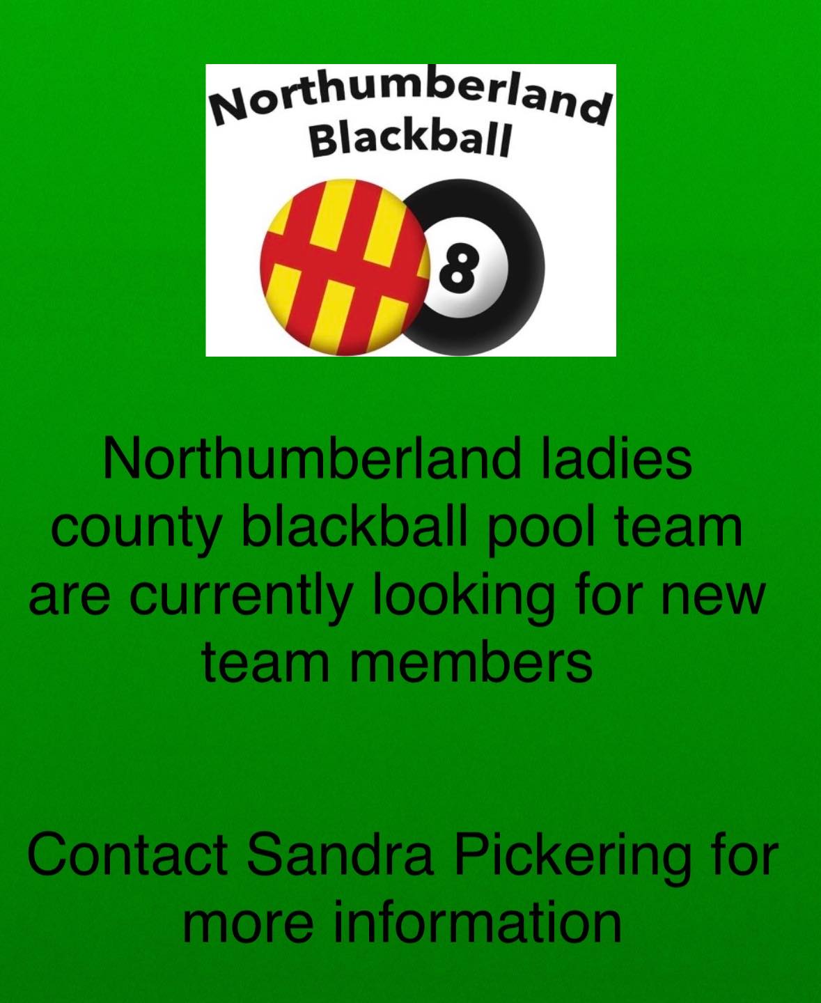 Northumberland Blackball Pool Association | Pulborough