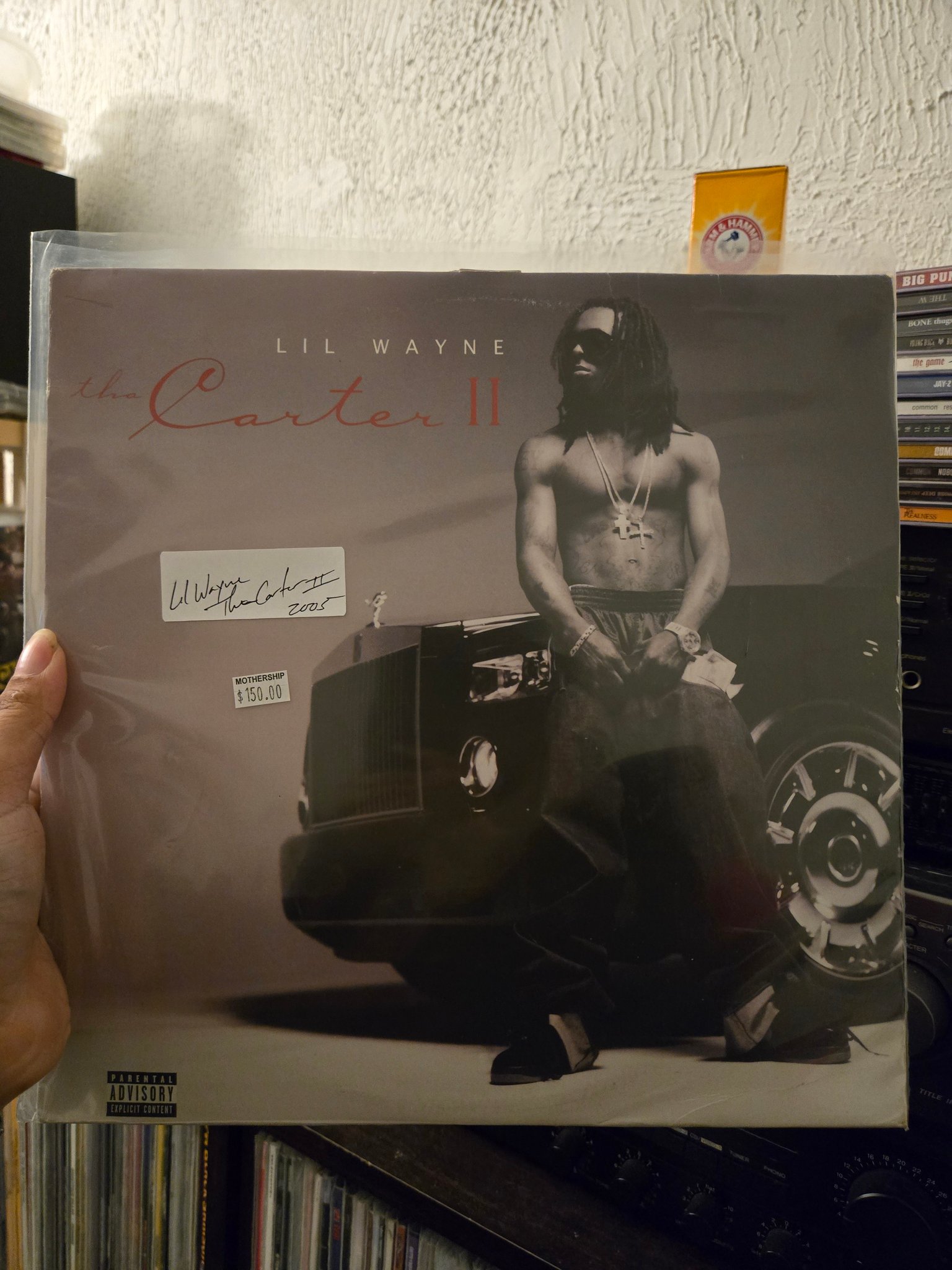 Lil Wayne and Wu-Tang Clan vinyl records