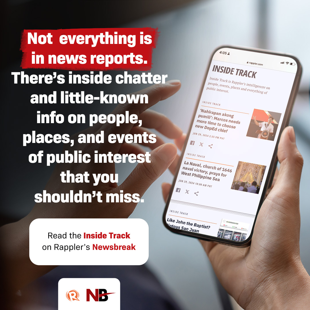 Rappler - WHAT’S HAPPENING BEHIND THE SCENES? Newsbreak,... | Facebook