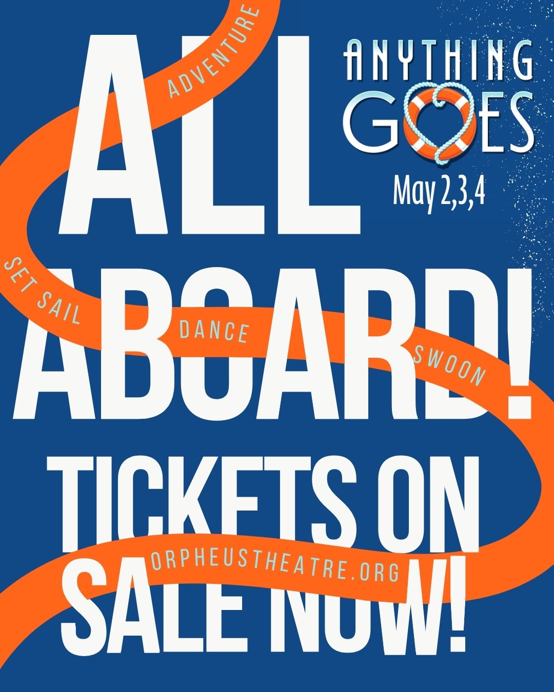 Orpheus - Set Sail with Anything Goes! All aboard for a high-energy ...