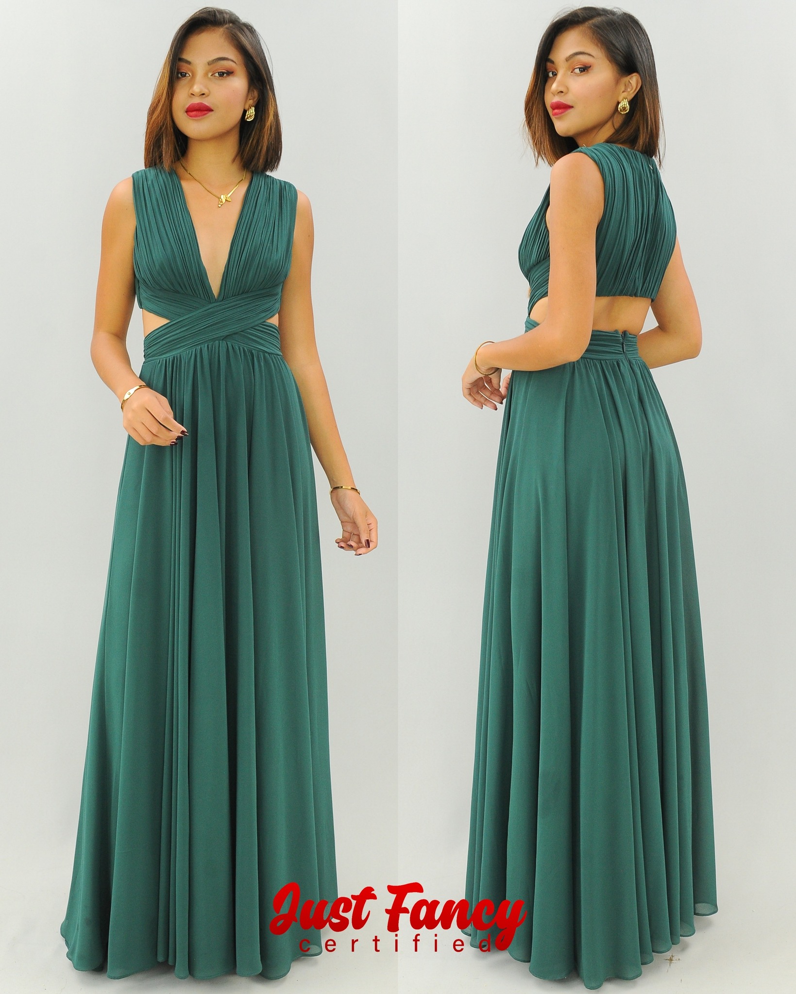Robe Sans Manches Terry Lane - Taille S - Vert - Cachemire - Neuve Avec étiquette