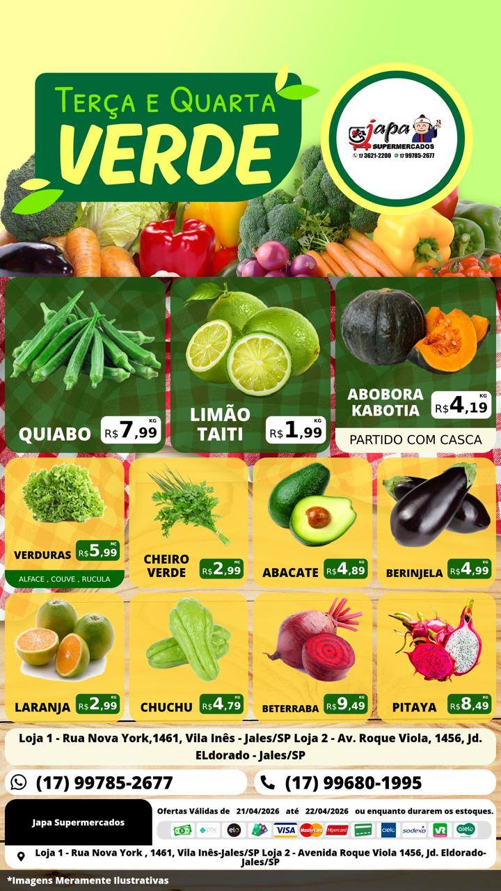 Japa Supermercados - - Japa Supermercados - Rua Nova York