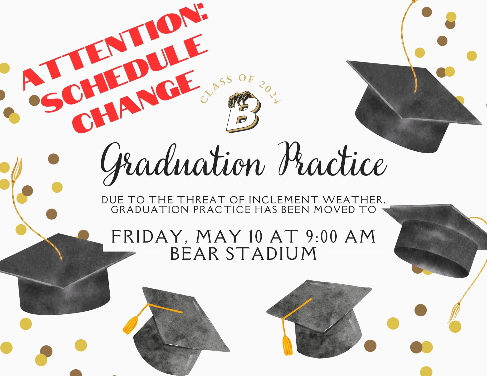🎓CLASS OF 2024 &... - Bradley Central High School | Facebook
