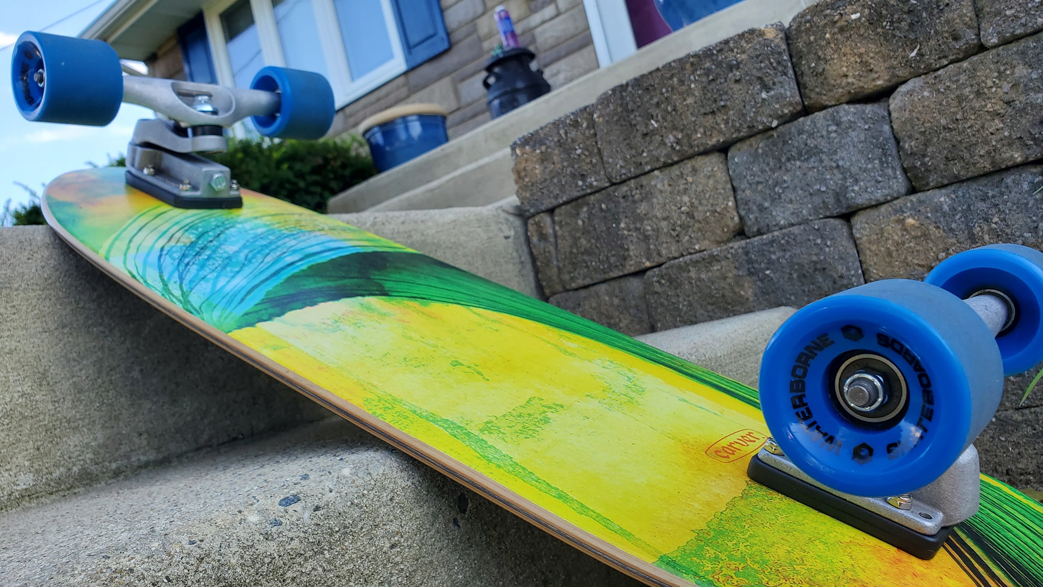 Hello, I have Carver Roundhouse Concave 69mm Wheels 78a on my