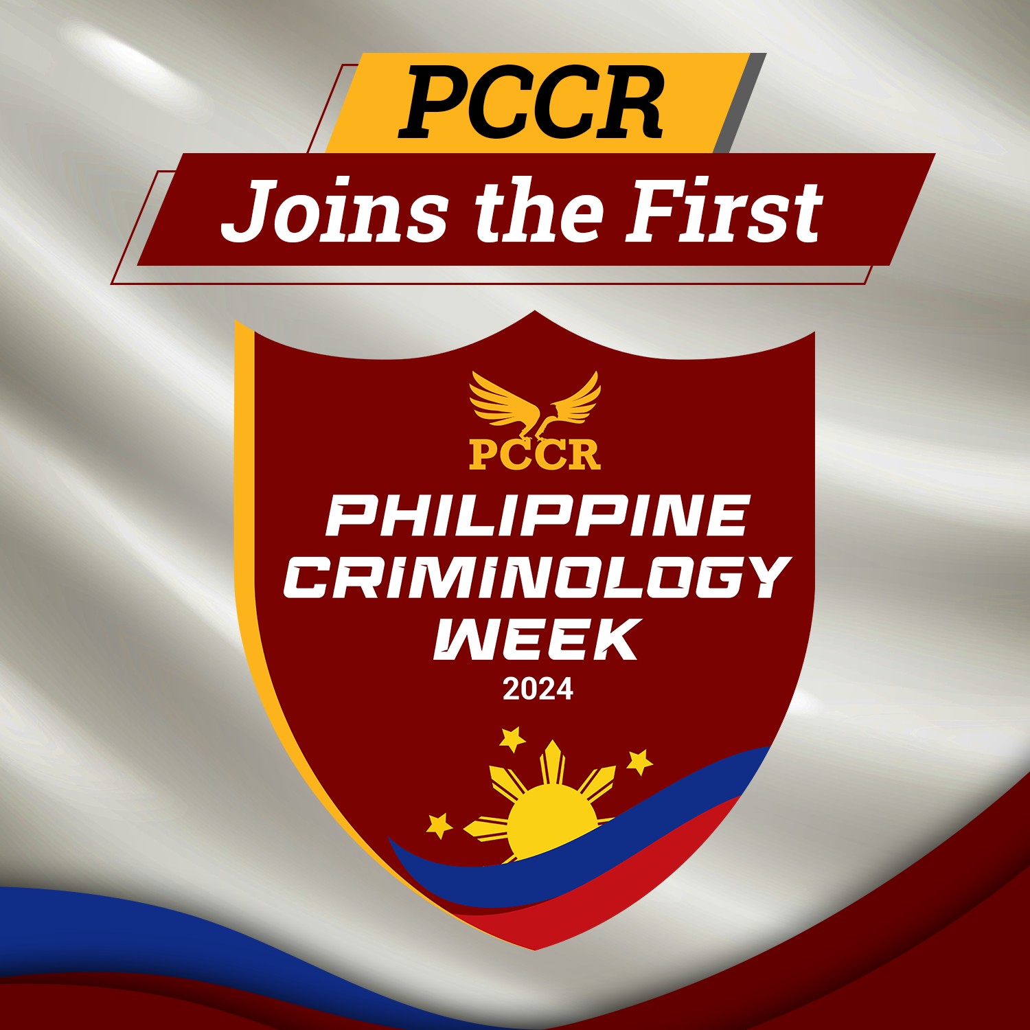 Official - PCCR is proud to join the First Philippine Criminology Week ...